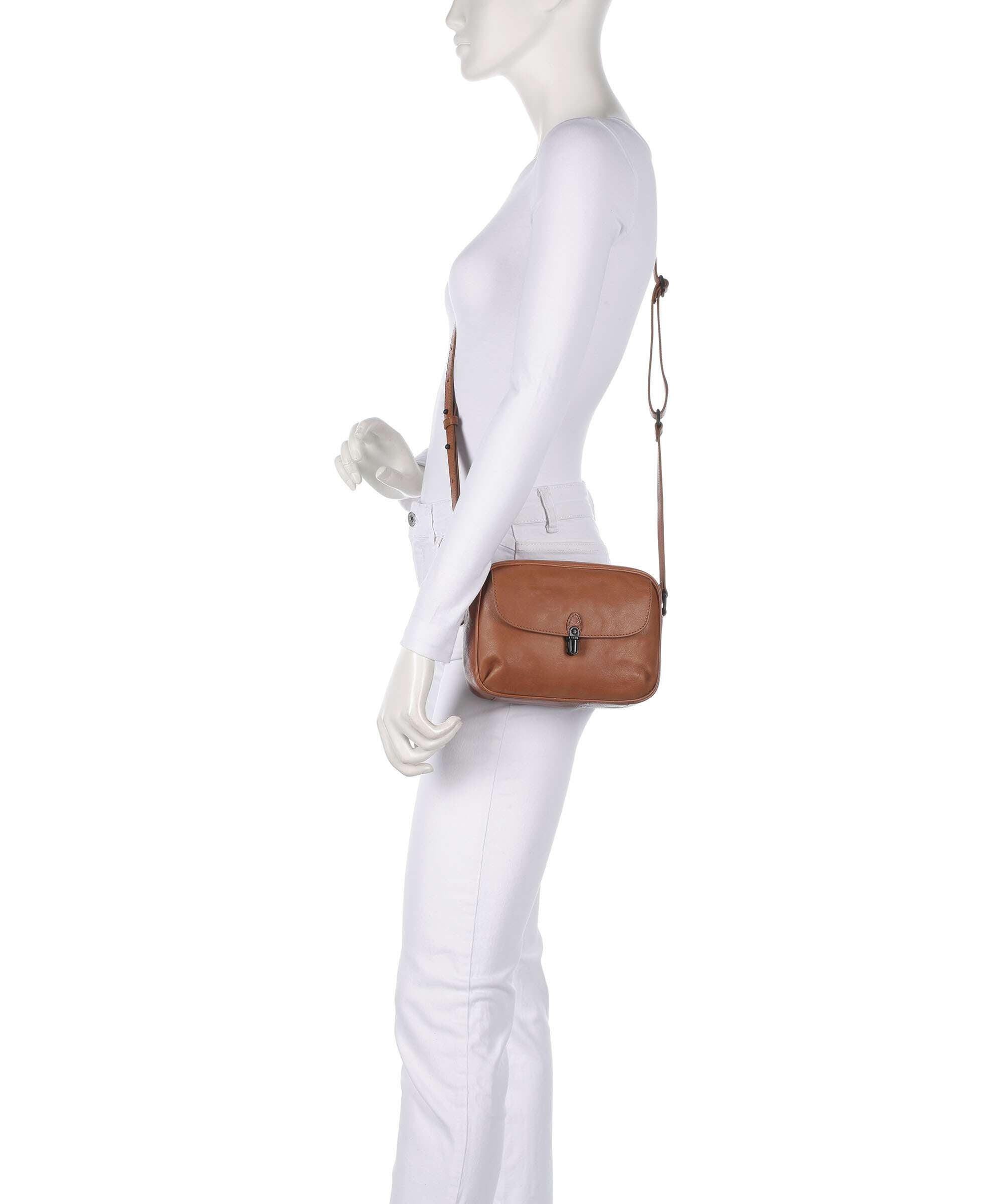 Aunts & Uncles Grandma's Luxury Club Mrs. Mint Crossbody bag caramel
