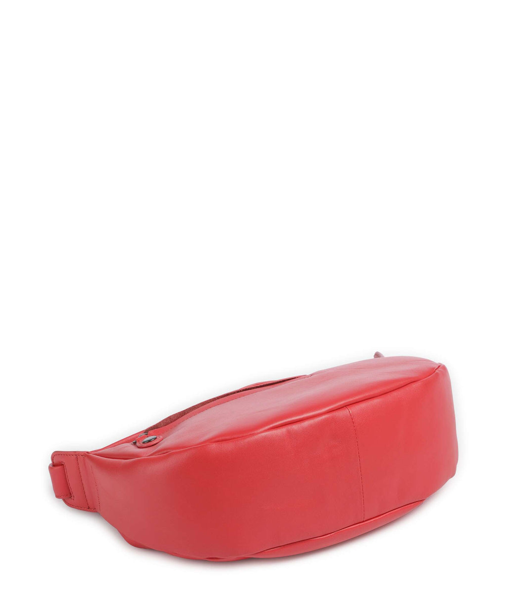 Aunts & Uncles Jamie's Orchard Crocus Shoulder bag coral