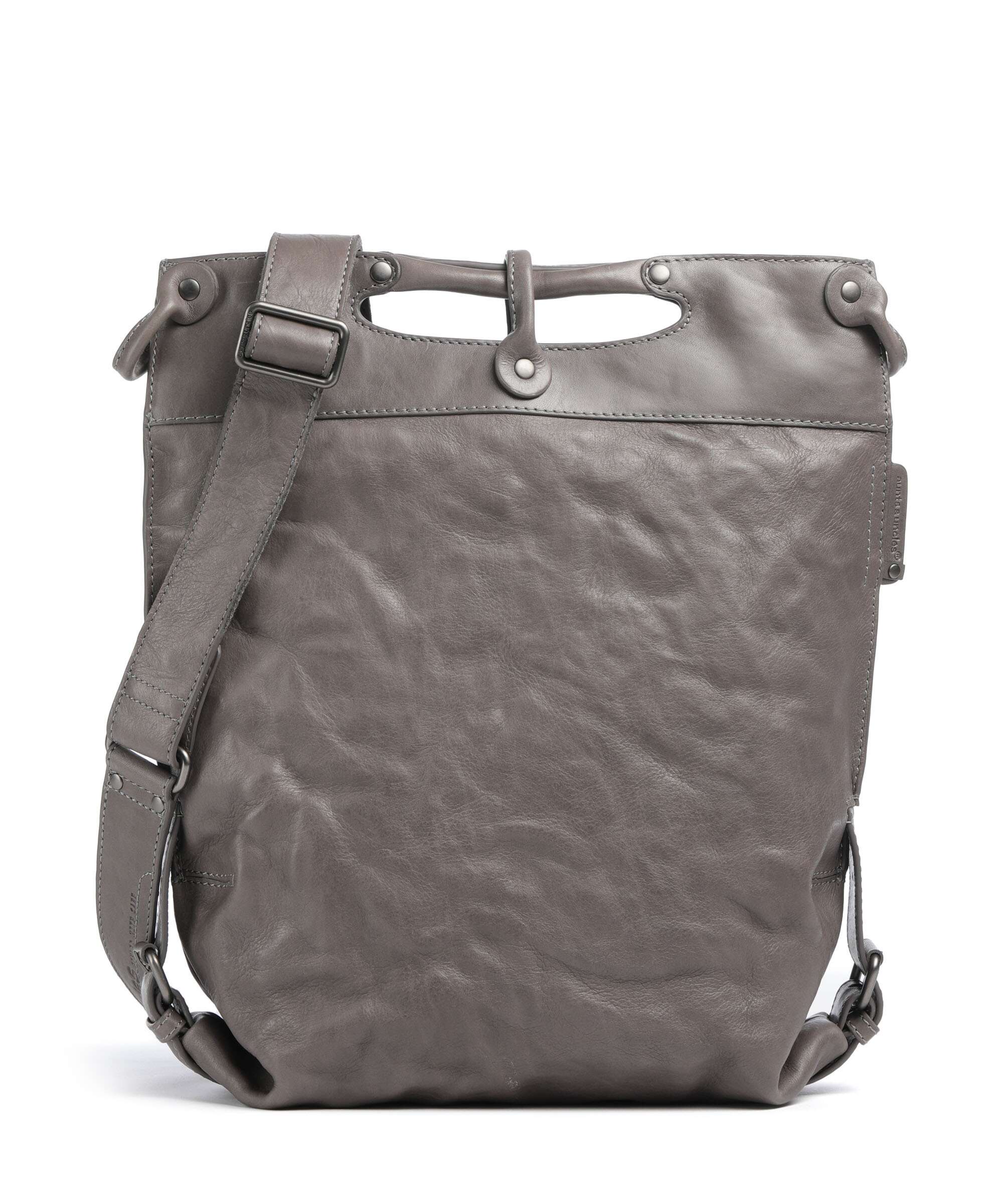 Aunts & Uncles Grandma's Luxury Club Mrs. Pancake Shoulder bag oyster grey