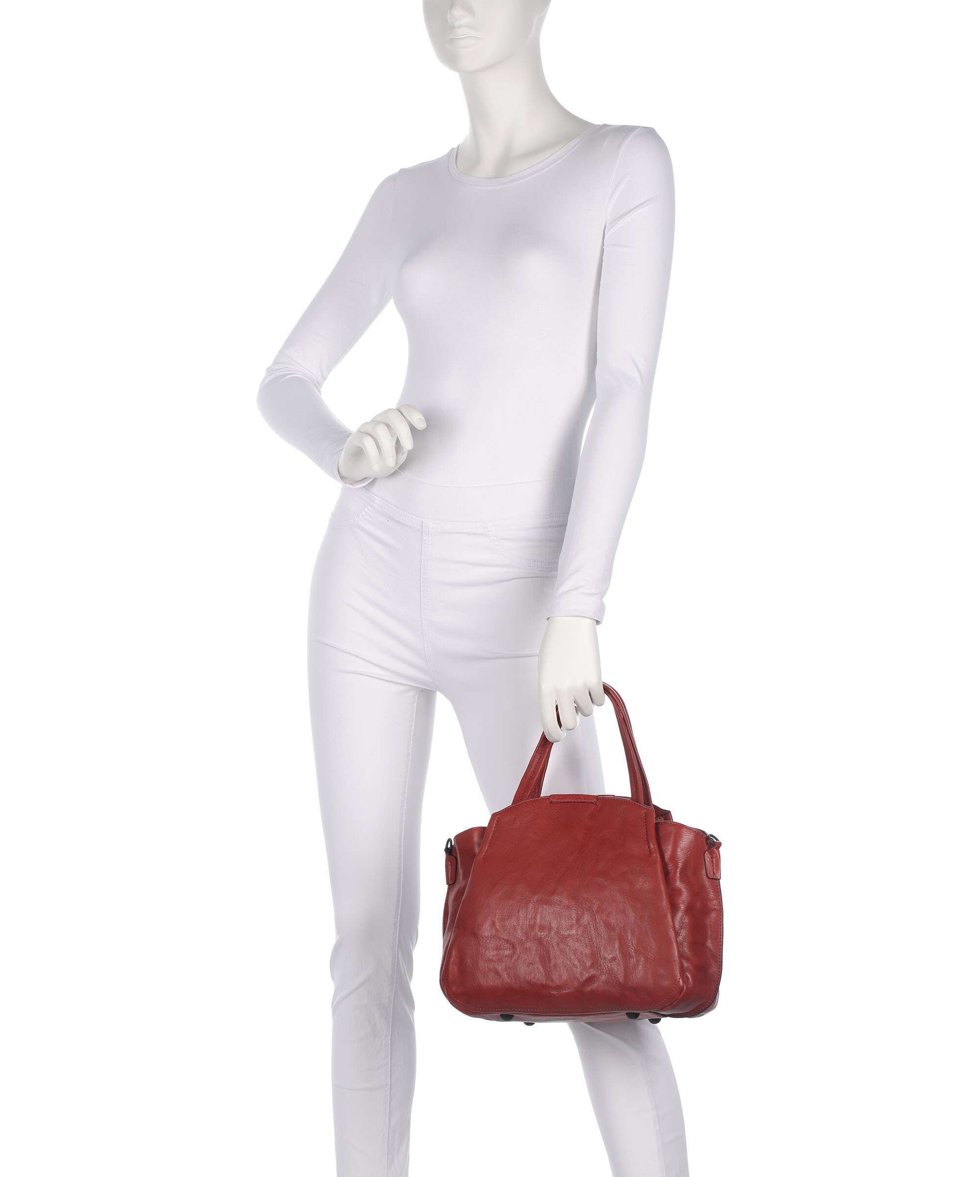 Aunts & Uncles Grandma's Luxury Club Mrs. Chiffon Pie Handbag intense rust