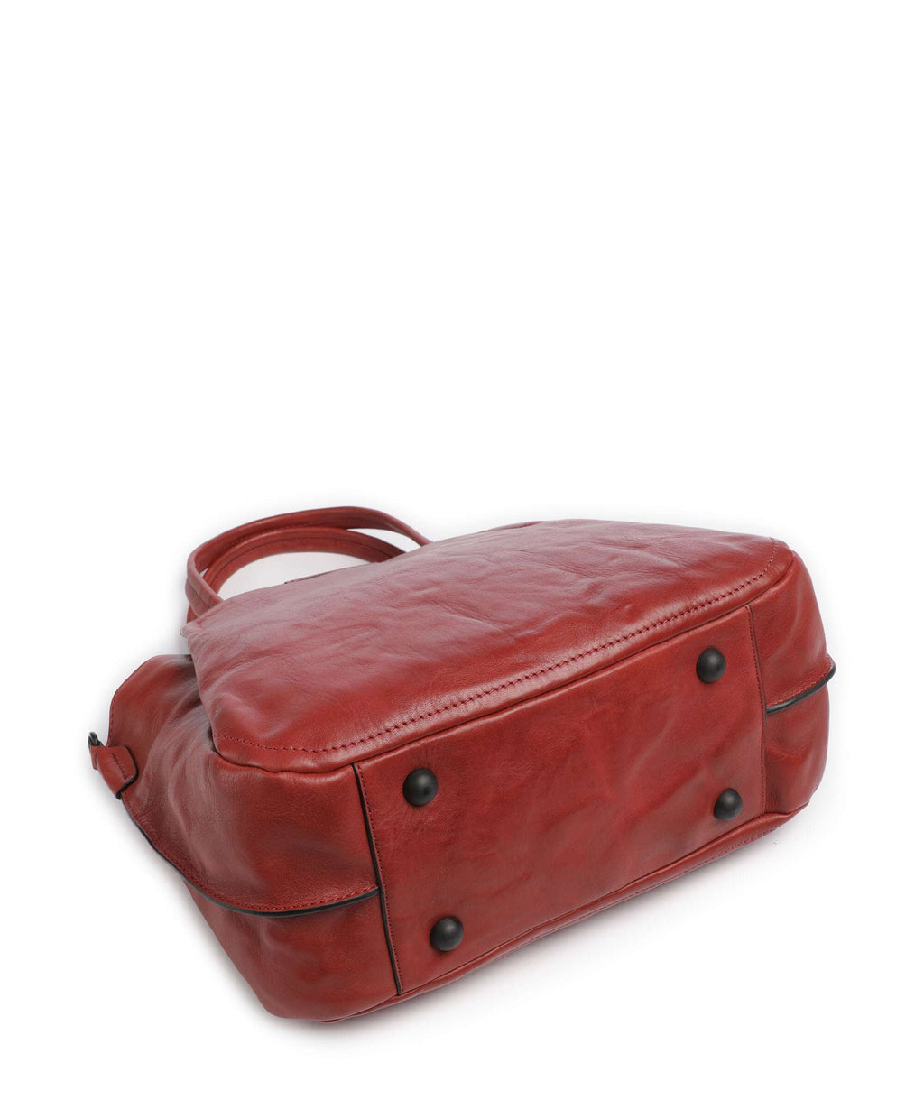 Aunts & Uncles Grandma's Luxury Club Mrs. Chiffon Pie Handbag intense rust