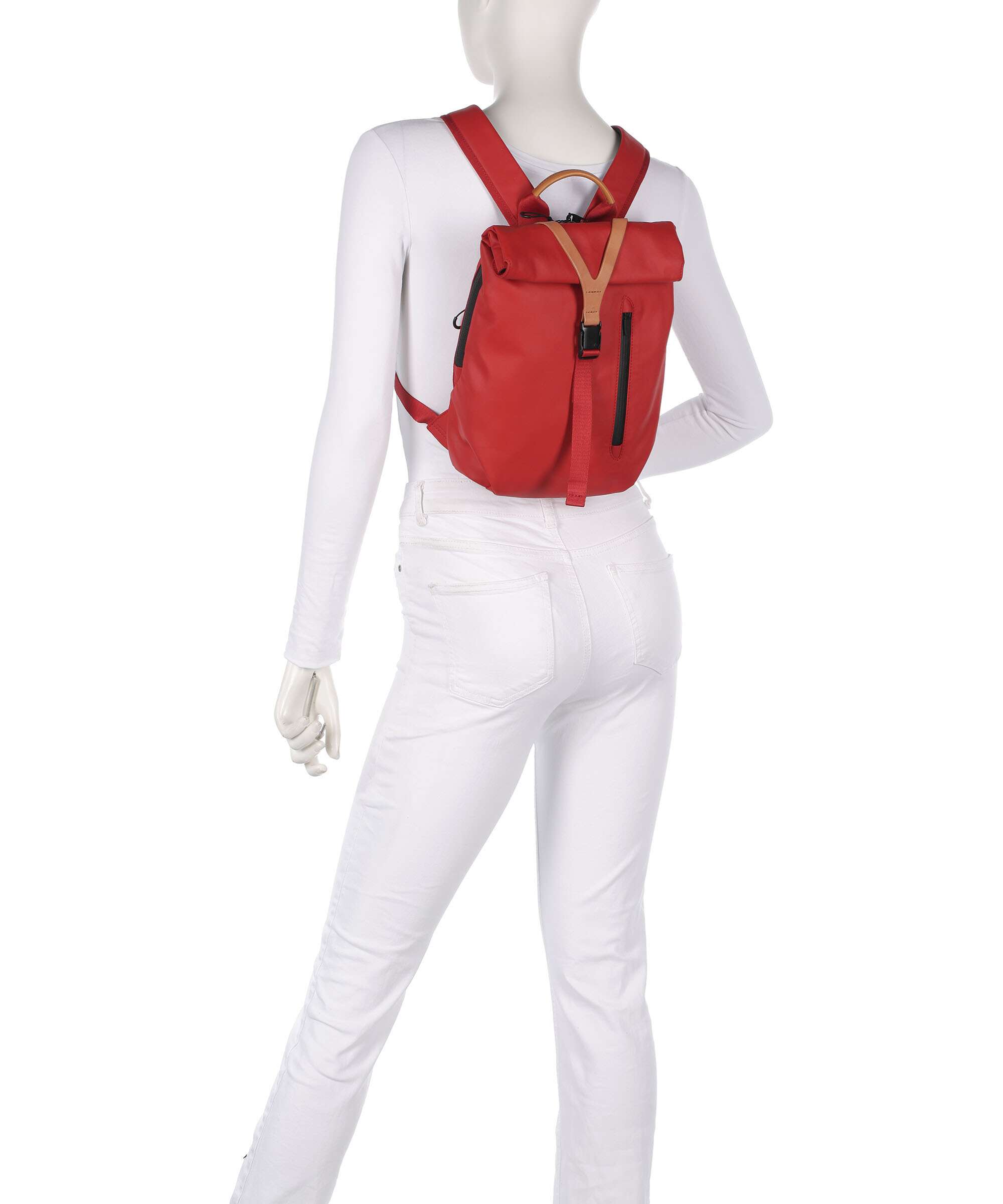 Aunts & Uncles Japan Kiso Rolltop backpack red