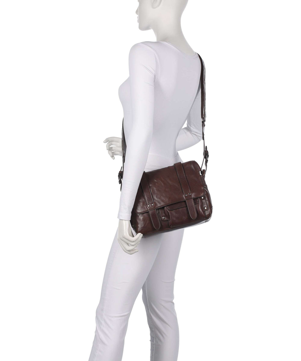 Aunts & Uncles Grandma's Luxury Club Miss Applepie Crossbody bag coffee bean