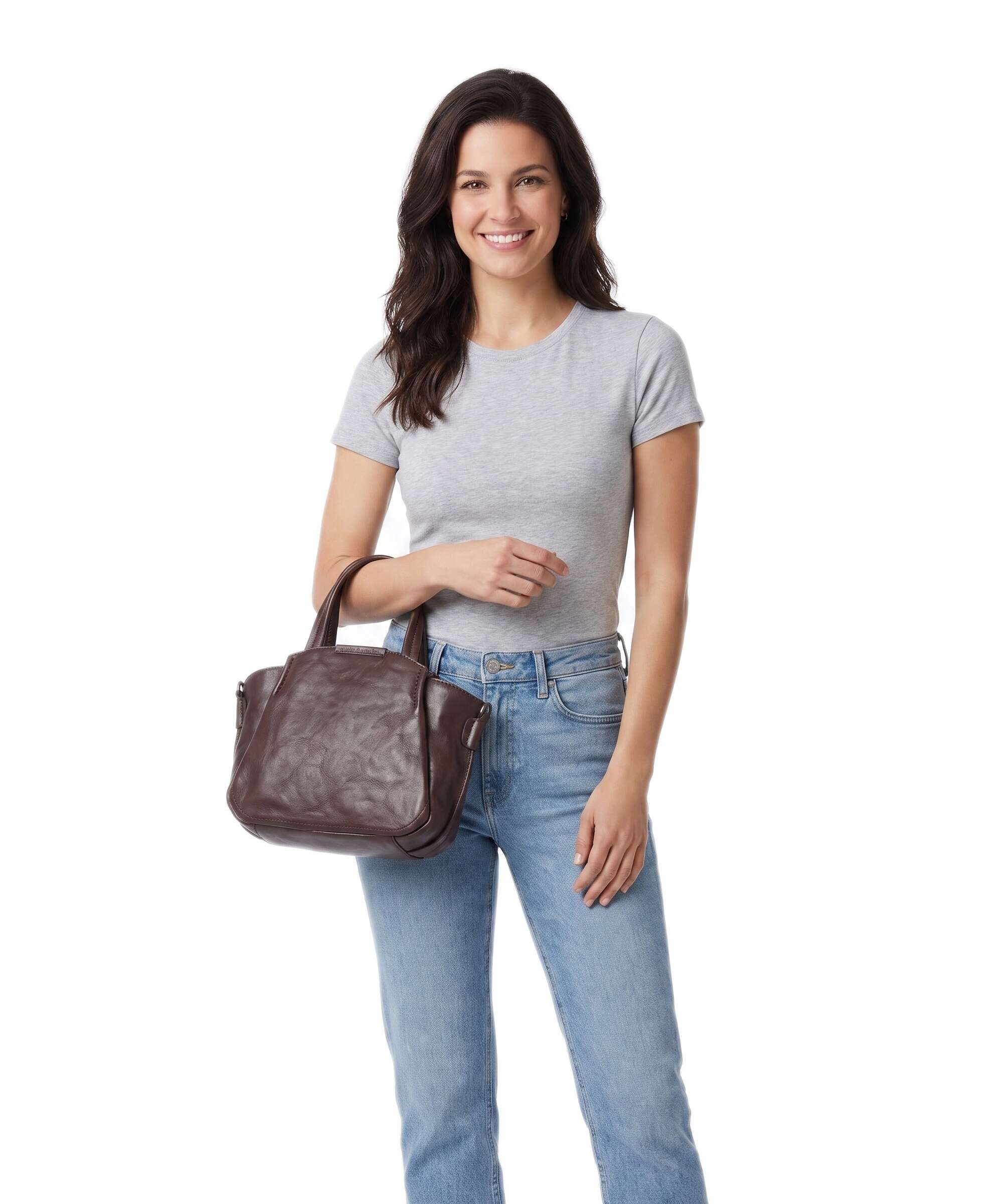Aunts & Uncles Grandma's Luxury Club Mrs. Plum Crumble Handbag coffee bean