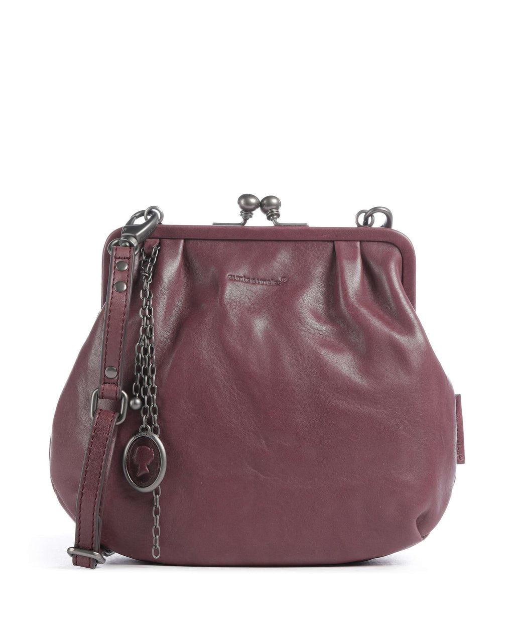 Aunts & Uncles Grandma's Luxury Club Mrs. Fortune Cookie Crossbody bag dark cherry
