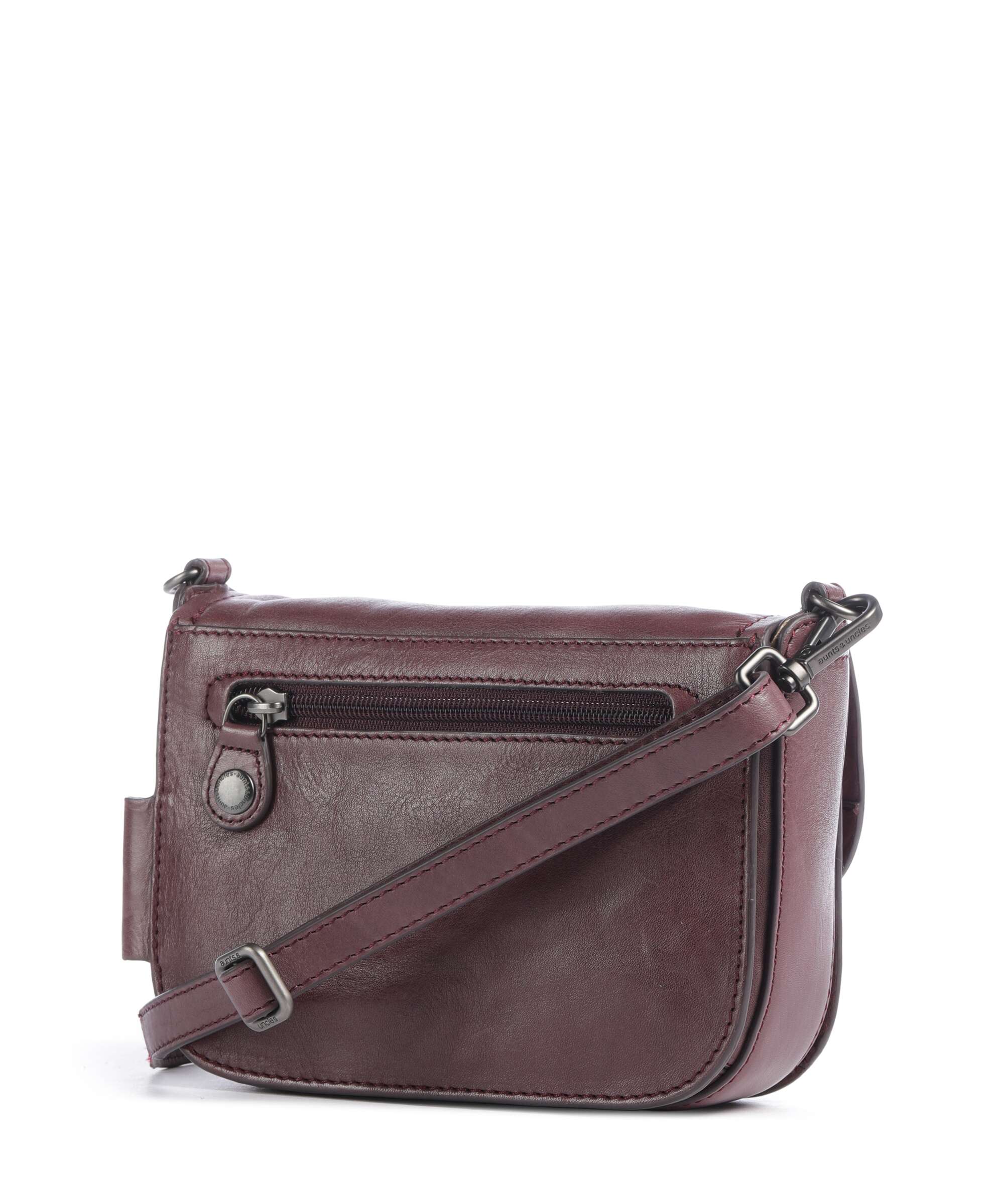 Aunts & Uncles Grandma's Luxury Club Mrs. Waffle Crossbody bag dark cherry