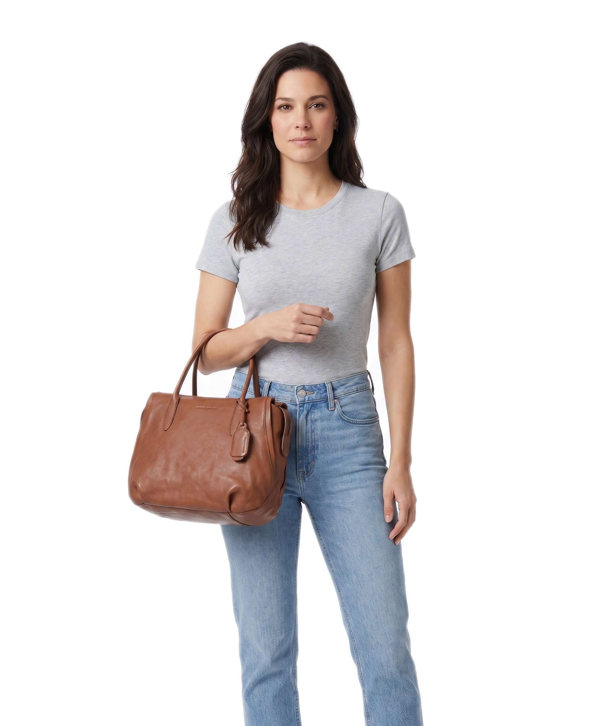 Aunts & Uncles Grandma's Luxury Club Mrs. Profiterole Handbag caramel