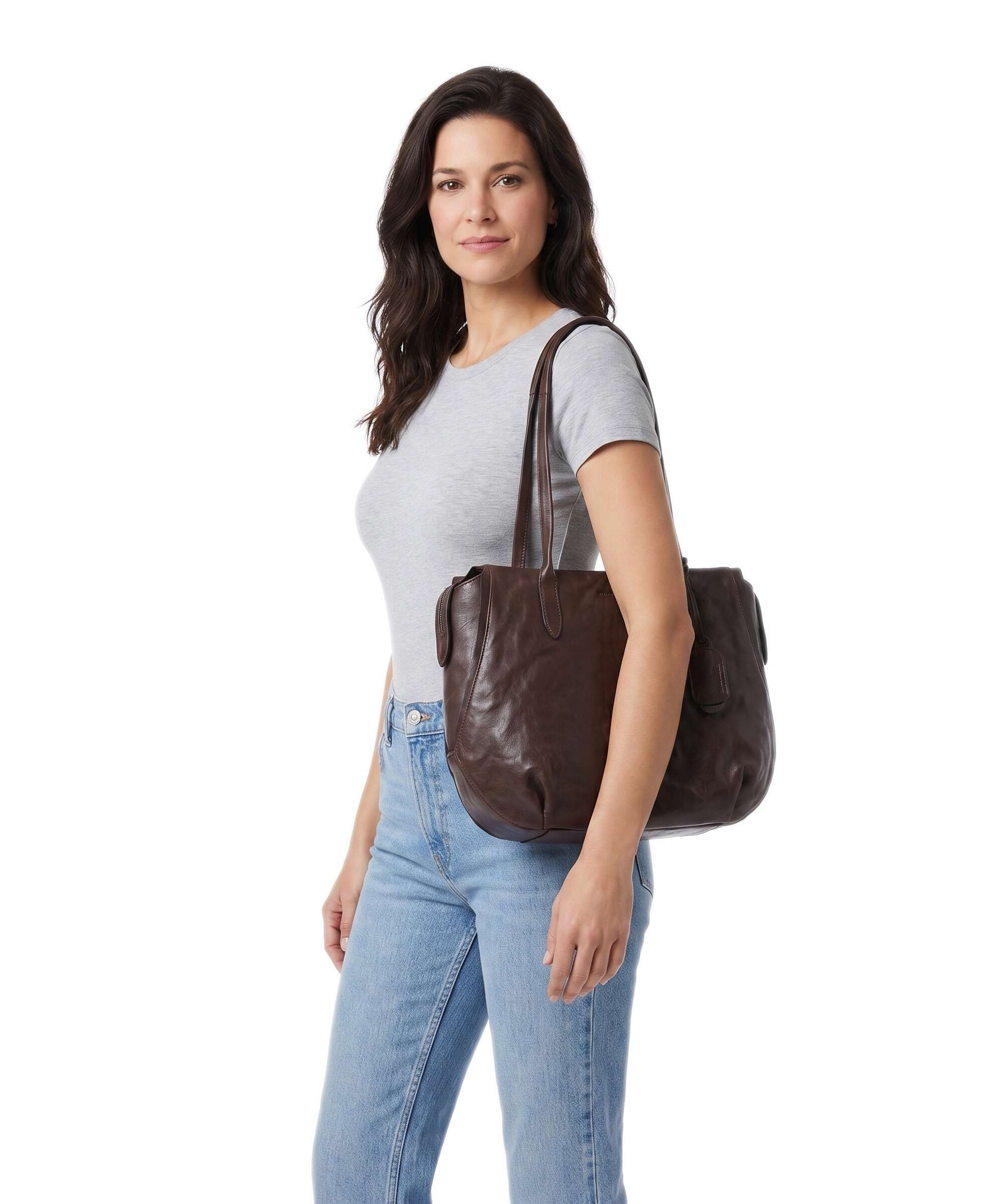 Aunts & Uncles Grandma's Luxury Club Mrs. Florentine Tote bag coffee bean