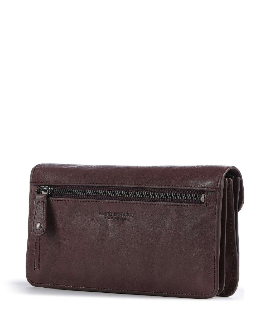 Aunts & Uncles Grandma's Luxury Club Mabel Wallet dark cherry