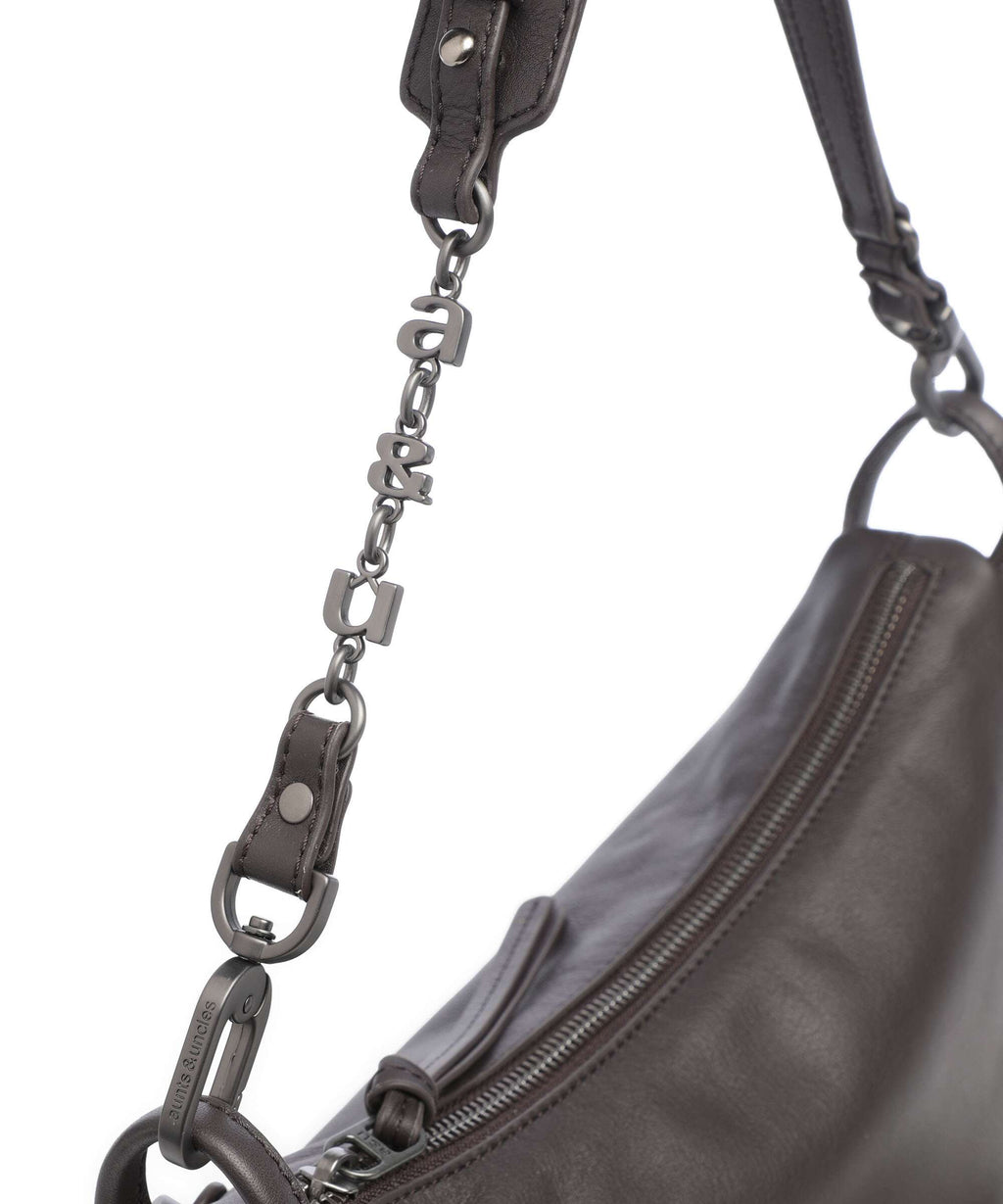 Aunts & Uncles Bohemian Vibes Raven Hobo bag ground coffee
