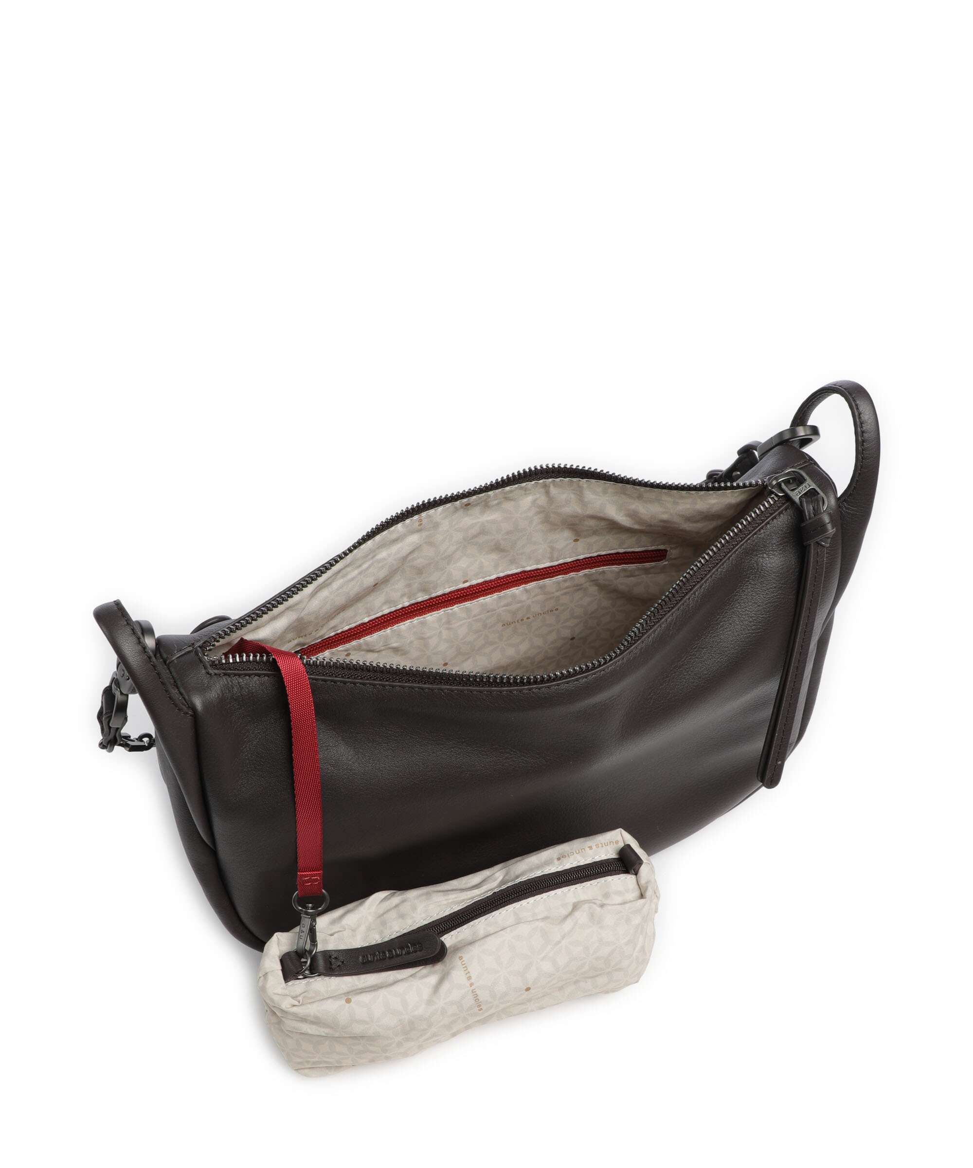 Aunts & Uncles Bohemian Vibes Raven Hobo bag ground coffee