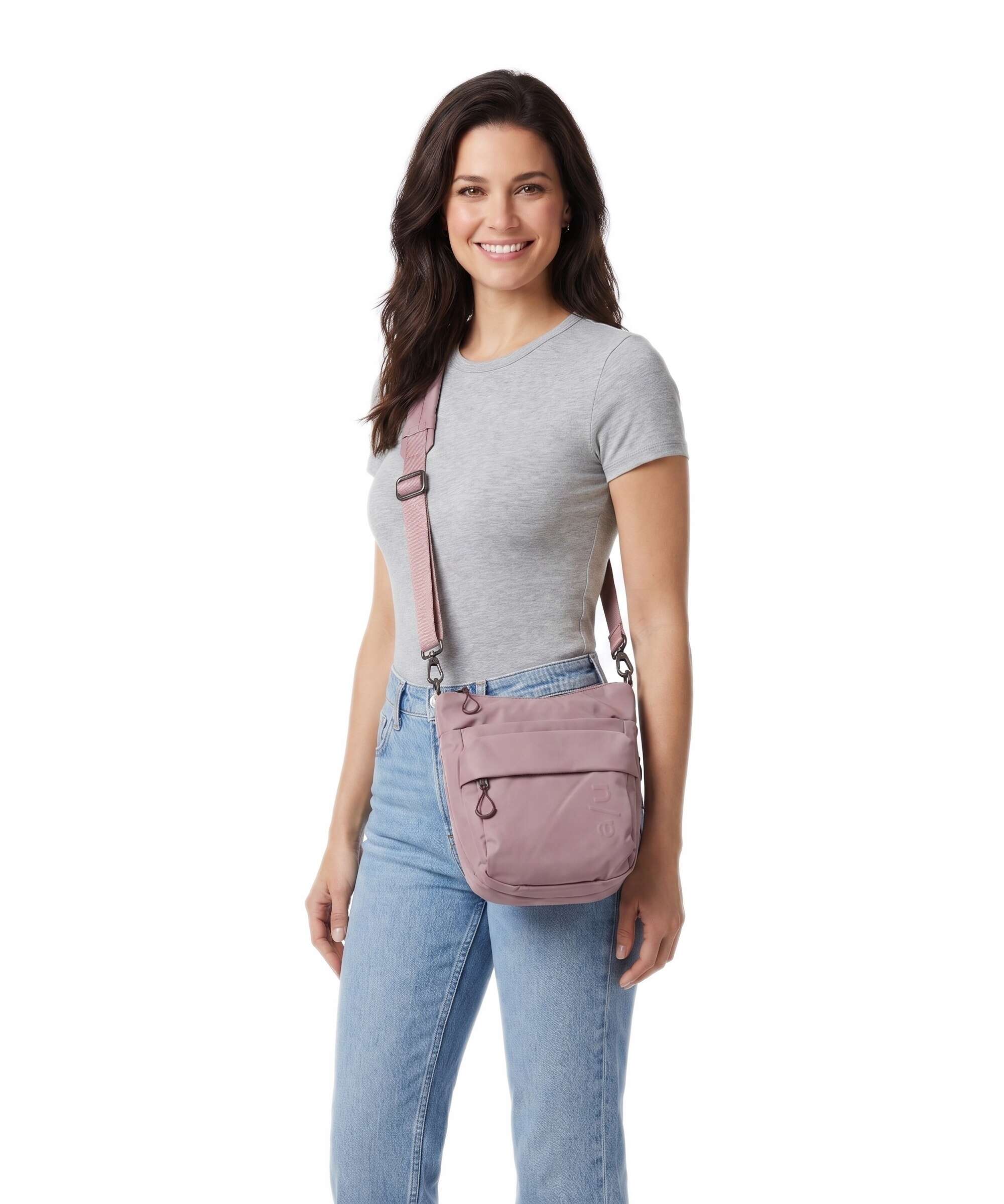 Aunts & Uncles Japan RE lite Yura Crossbody bag grape shake