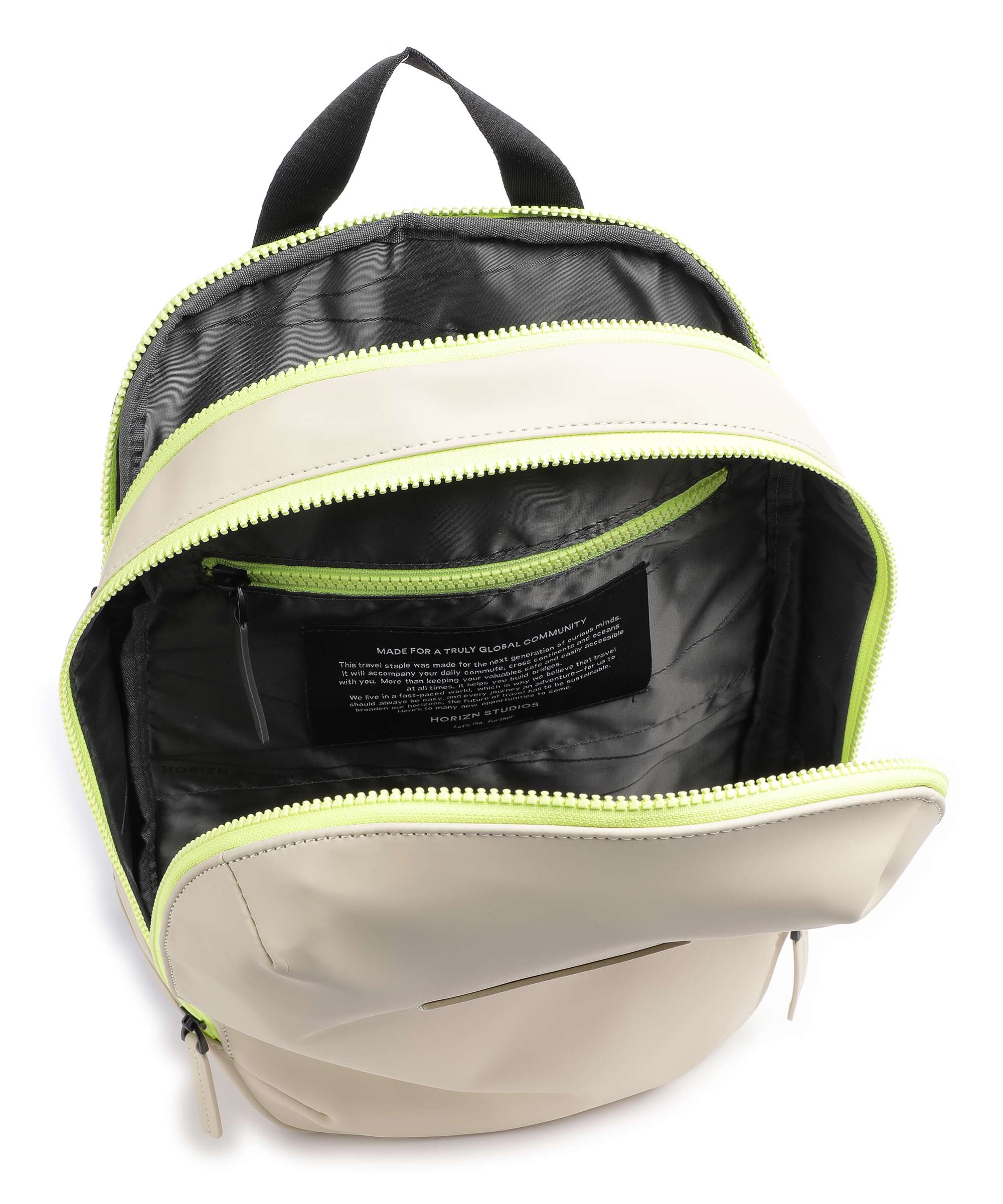 Horizn Studios Gion S Laptop backpack sand/neon yellow