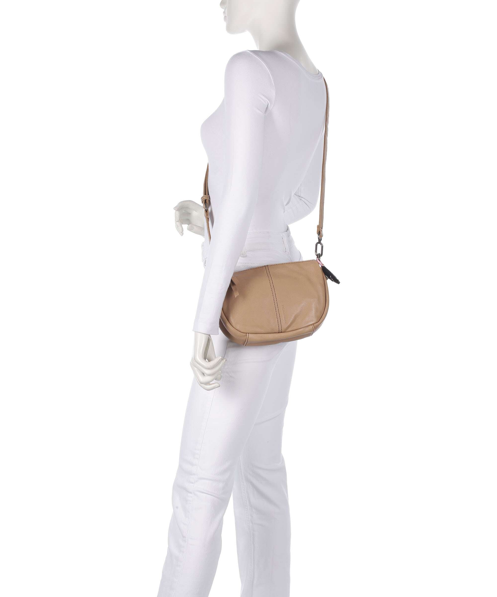 FredsBruder Take A Smile Crossbody bag milk coffee