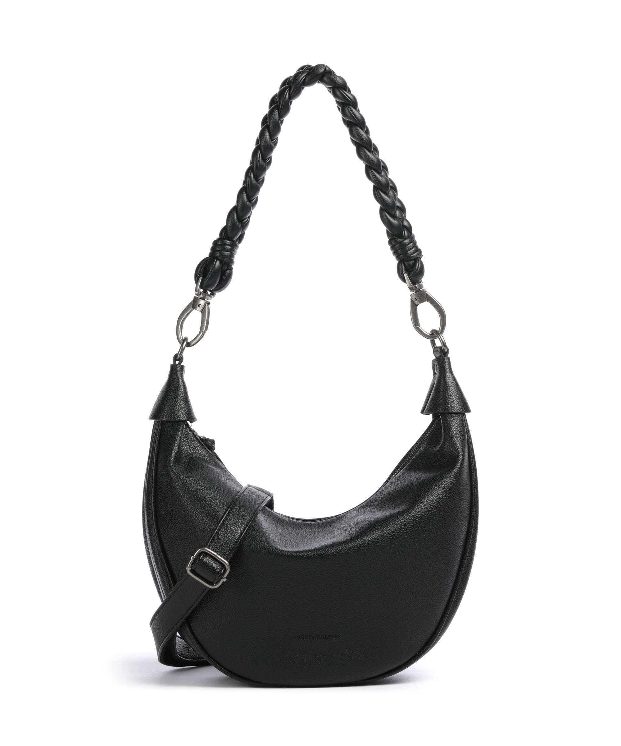 FredsBruder Good Vibes Only Hobo bag black