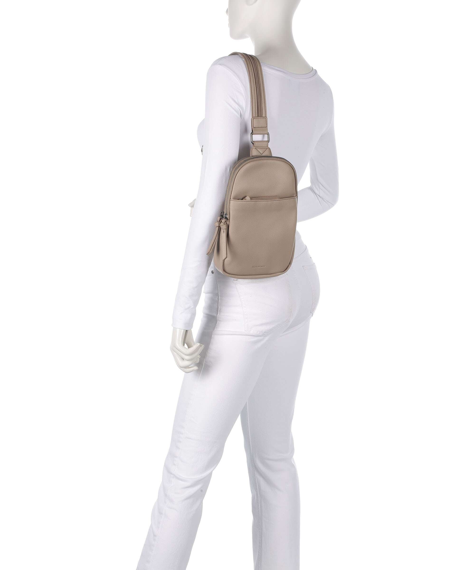 FredsBruder Bestie Sling bag powder taupe