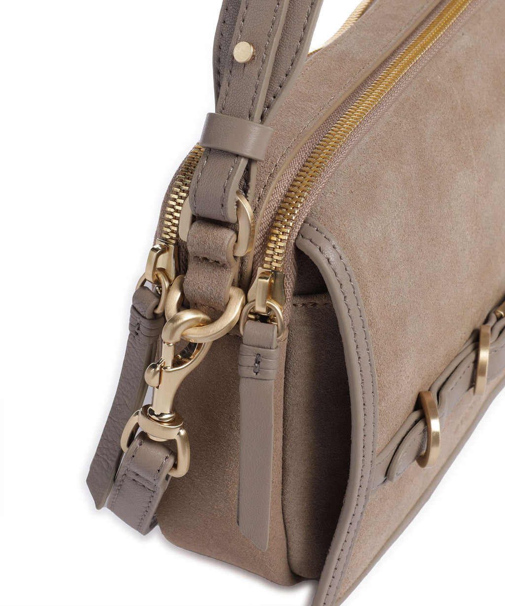 Les Visionnaires Emily Cozy Crossbody bag mushroom/capuccino beige