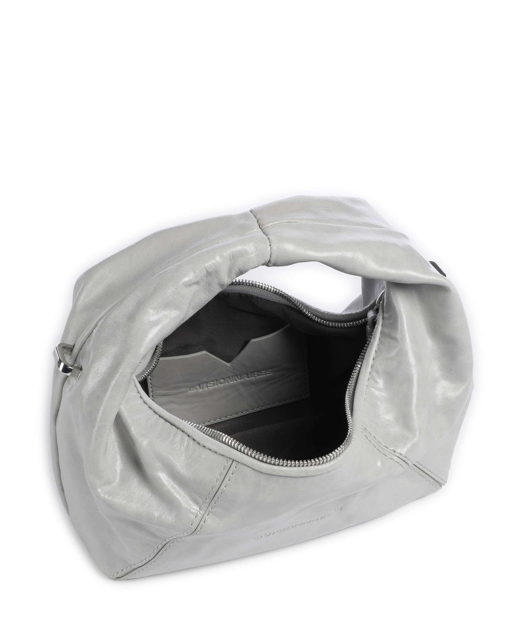 Les Visionnaires Greta Icon Crikle Mini Handbag glacier grey