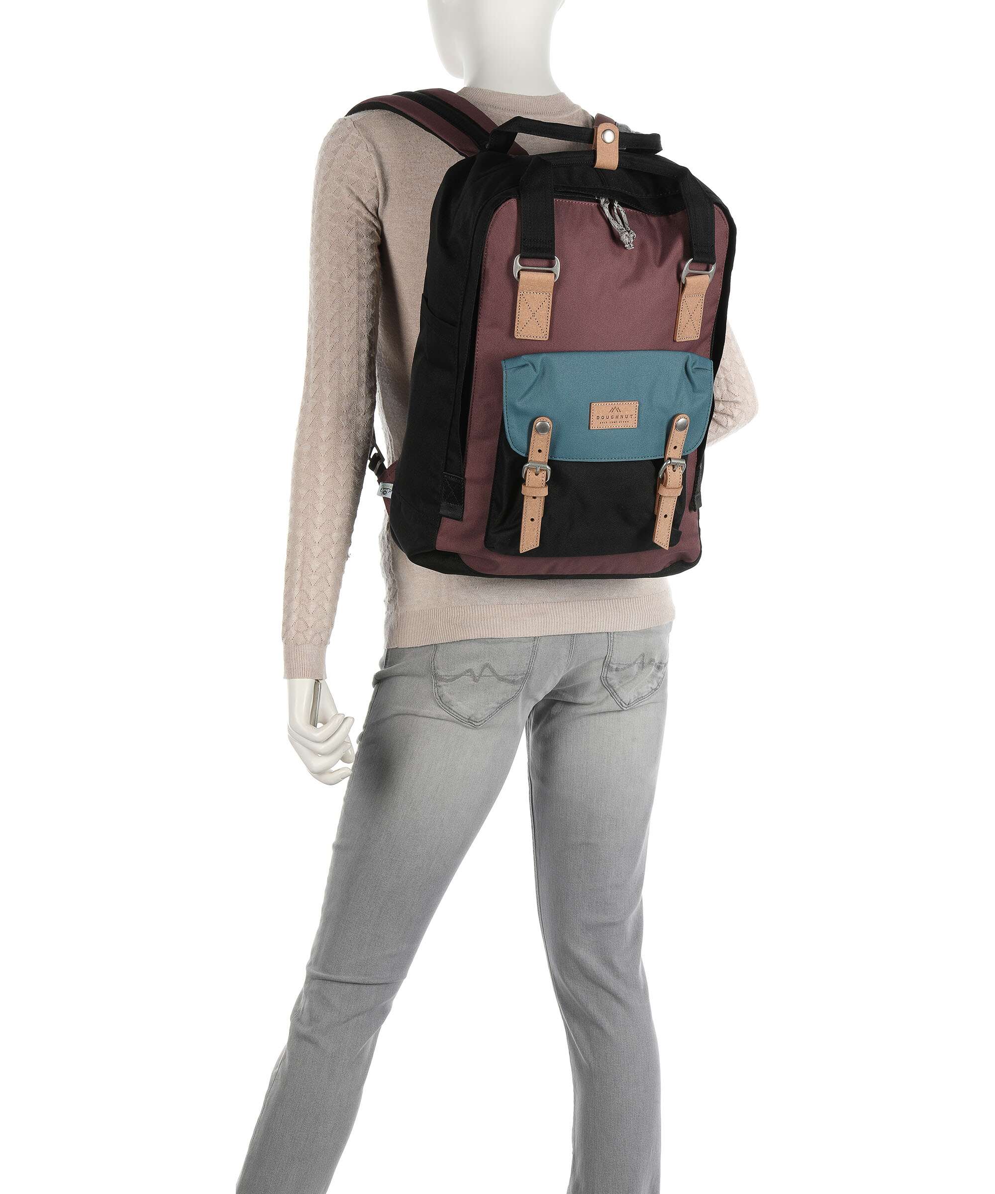 Doughnut Go Wild Macaroon Large Backpack ivory