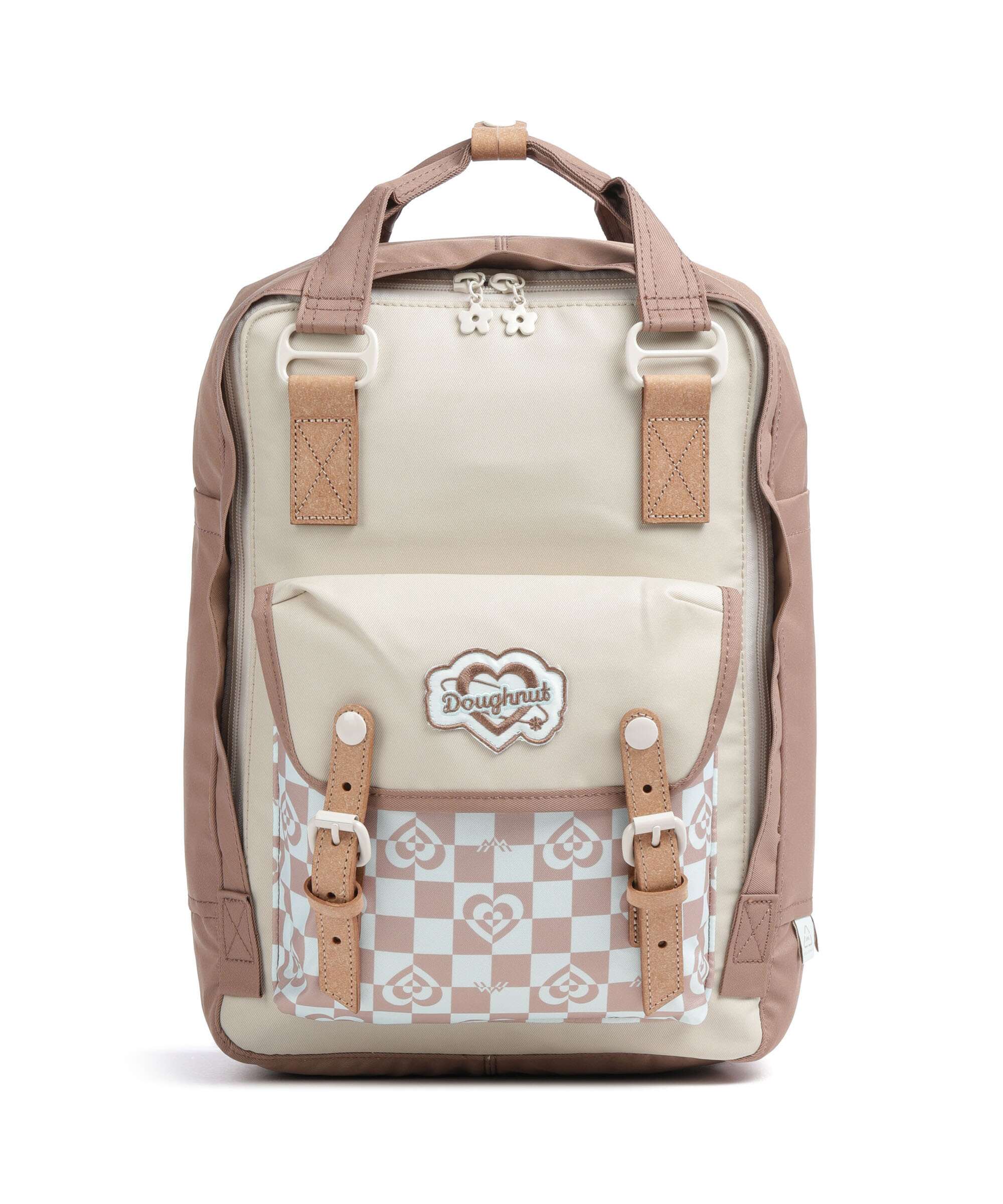 Doughnut Kaleido Macaroon Backpack mushroom checked