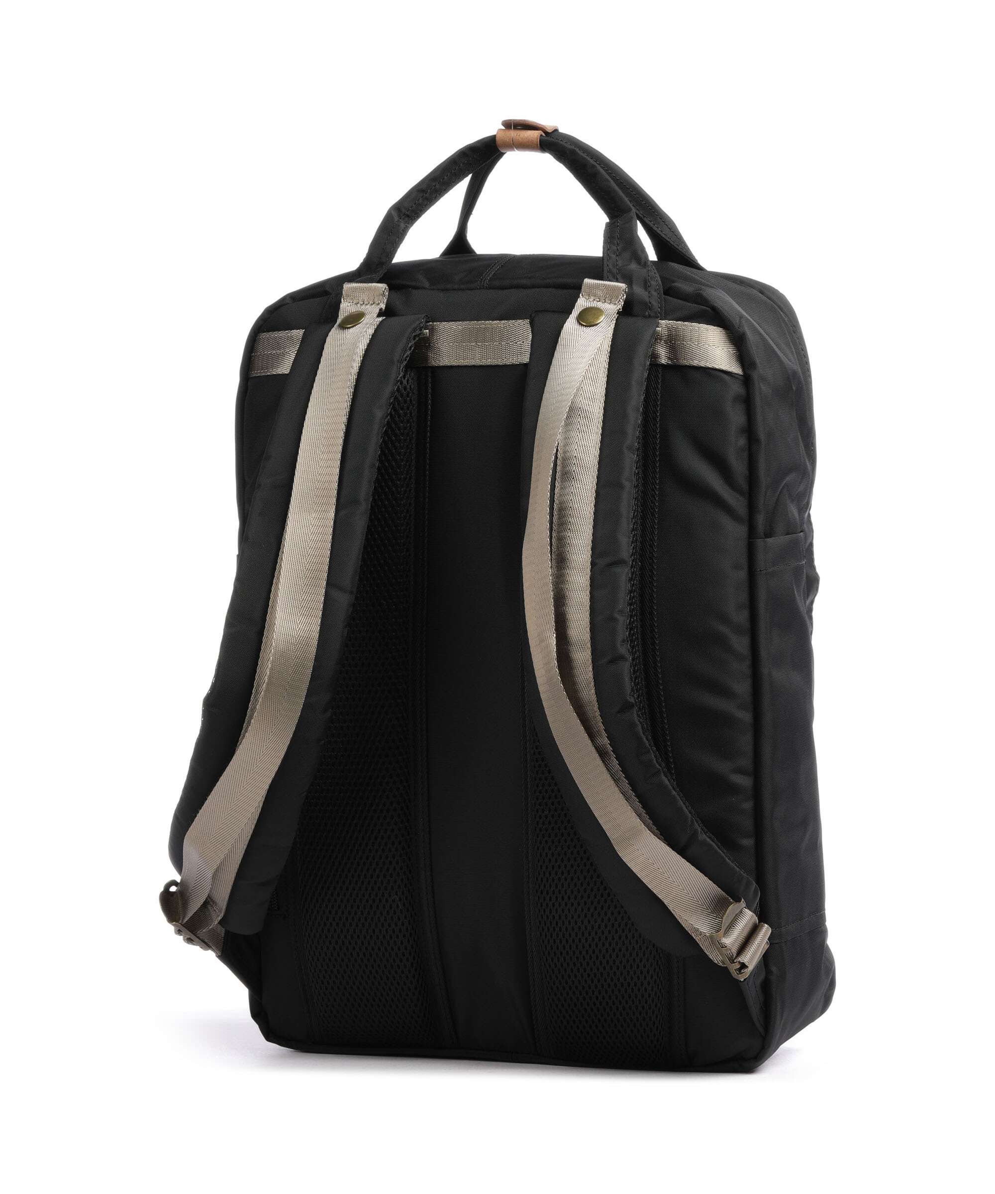 Doughnut Jungle Macaroon Large Backpack black