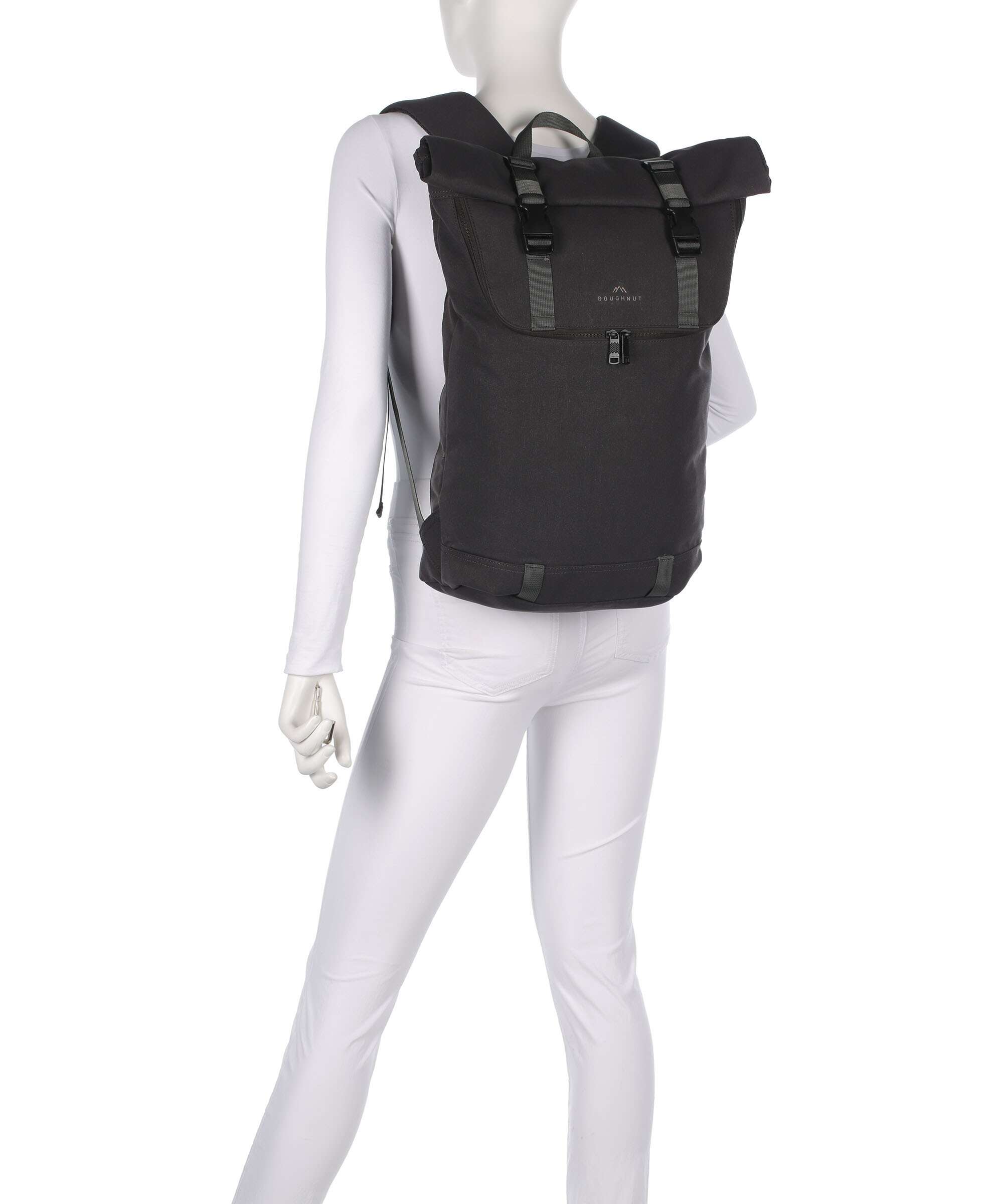 Doughnut Mediative Christopher Rolltop backpack sand 