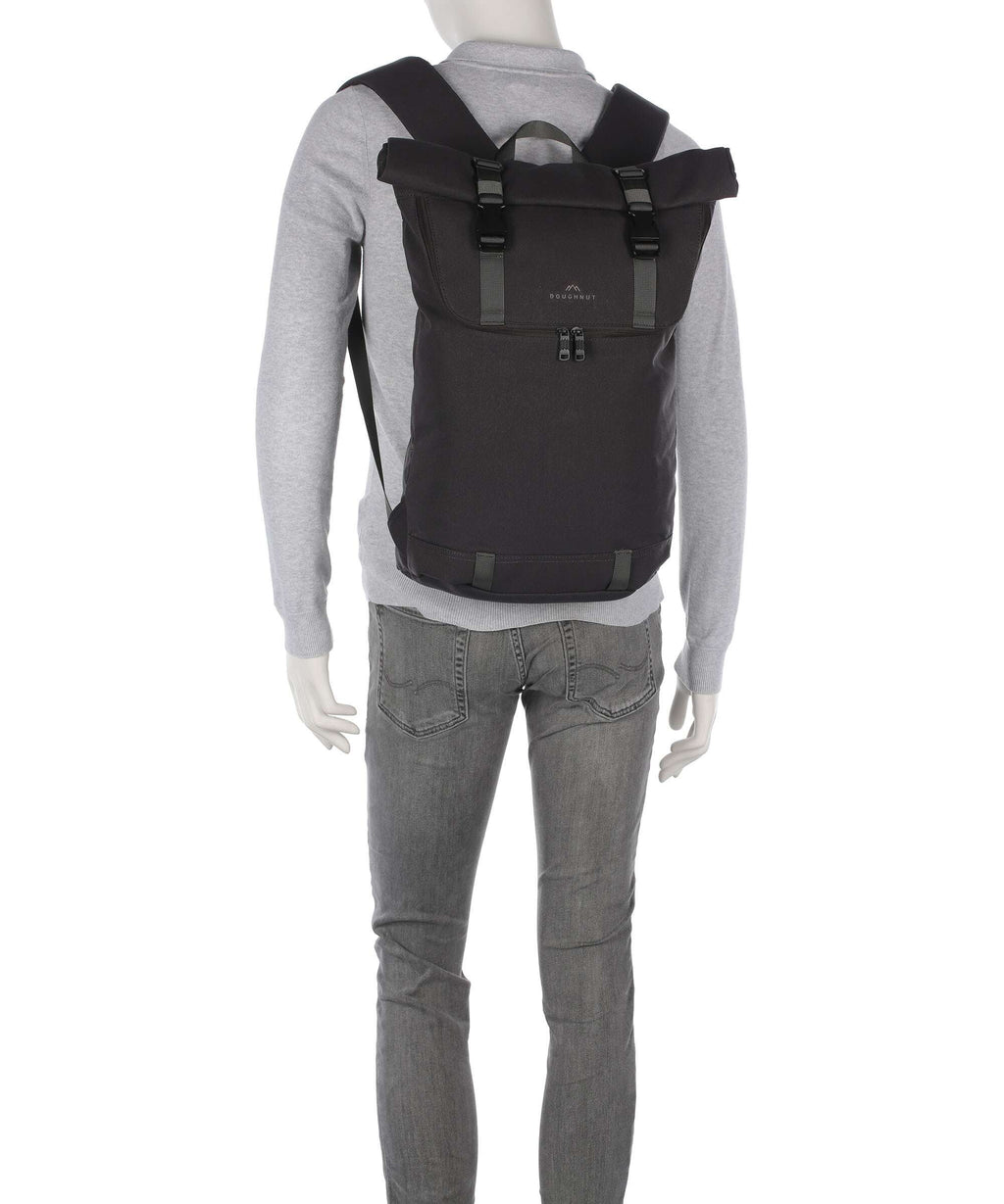 Doughnut Mediative Christopher Rolltop backpack midnight blue