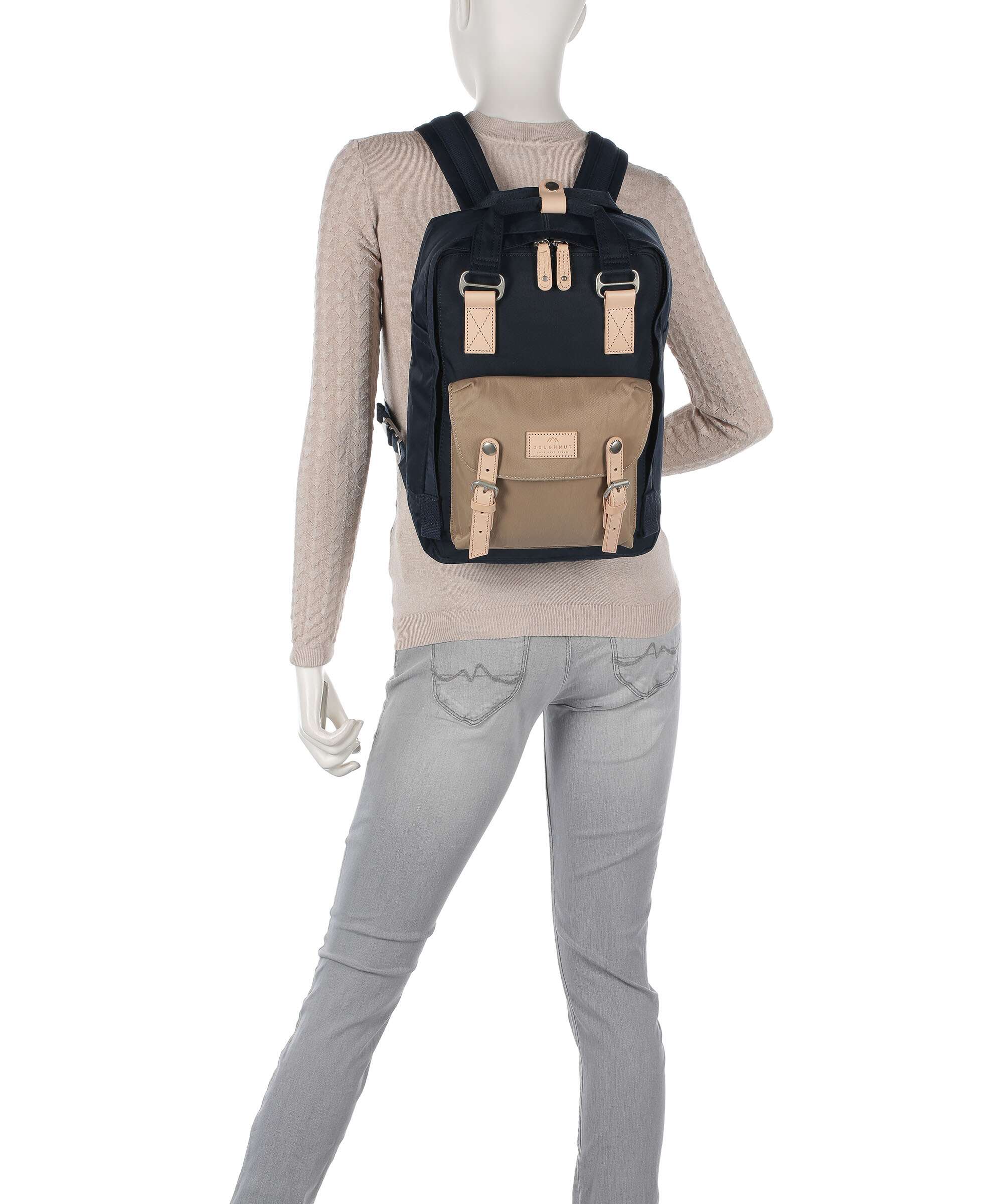 Doughnut Macaroon Backpack light blue
