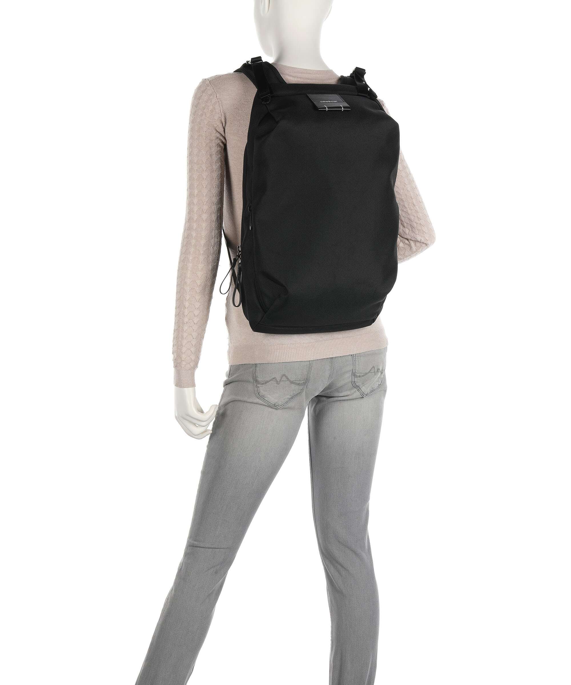 Côte&Ciel Saru Ecoyarn Backpack black