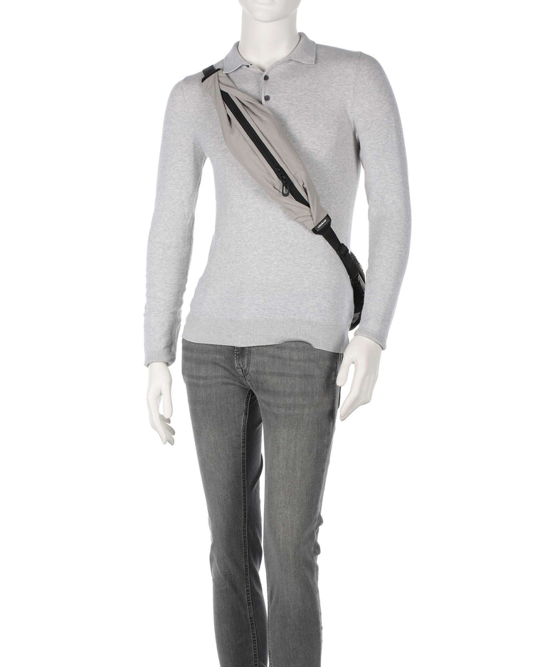 Côte&Ciel Orne Crossbody bag light grey/sand