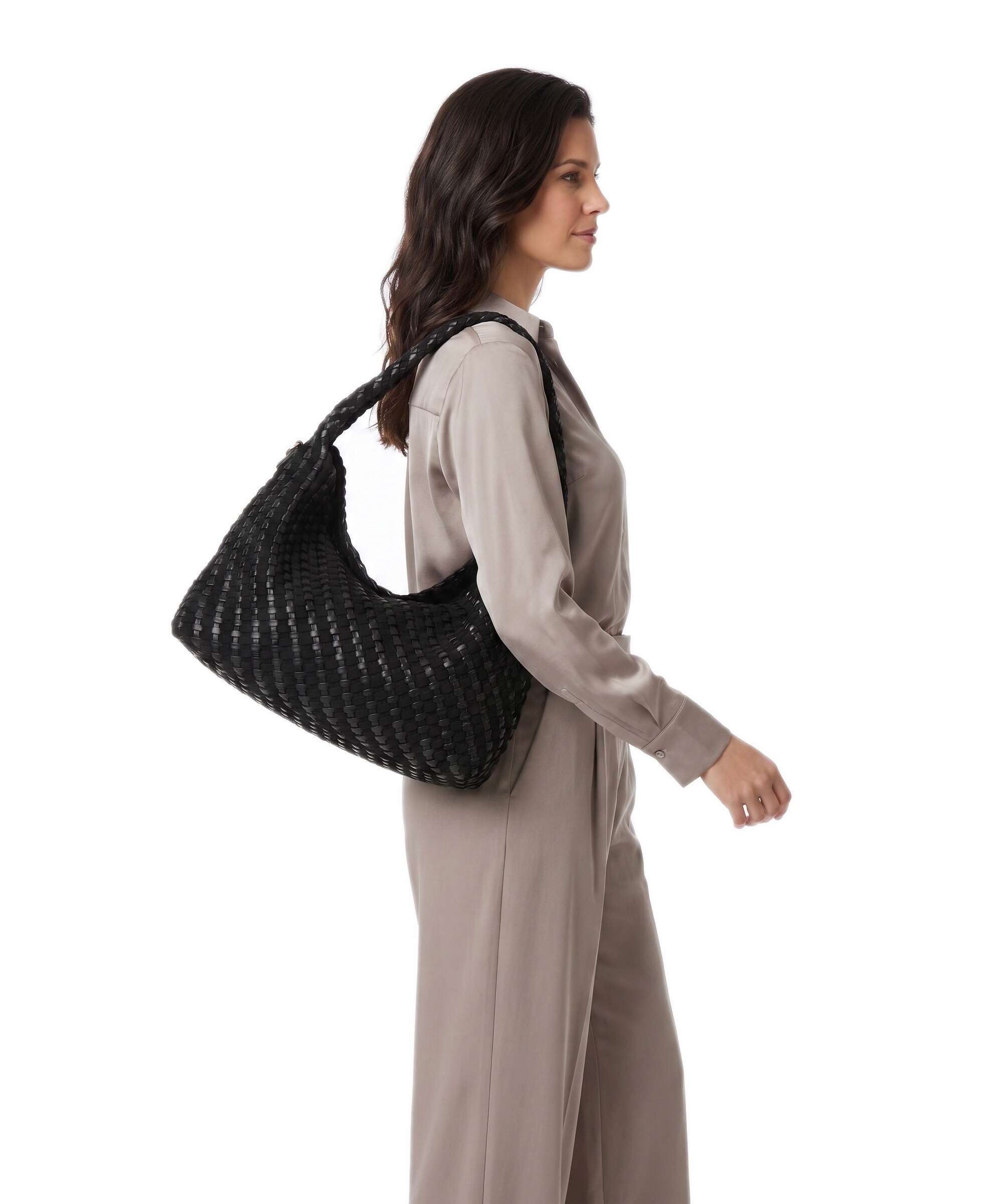 Dune London Deliberate L Hobo bag black