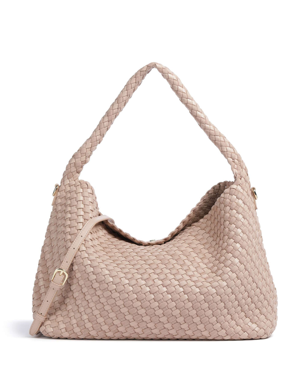 Dune London Deliberate L Hobo bag blush