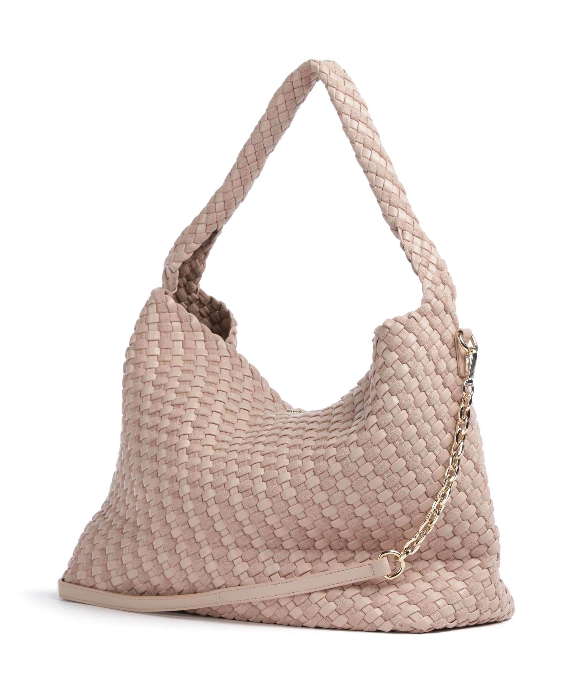 Dune London Deliberate L Hobo bag blush