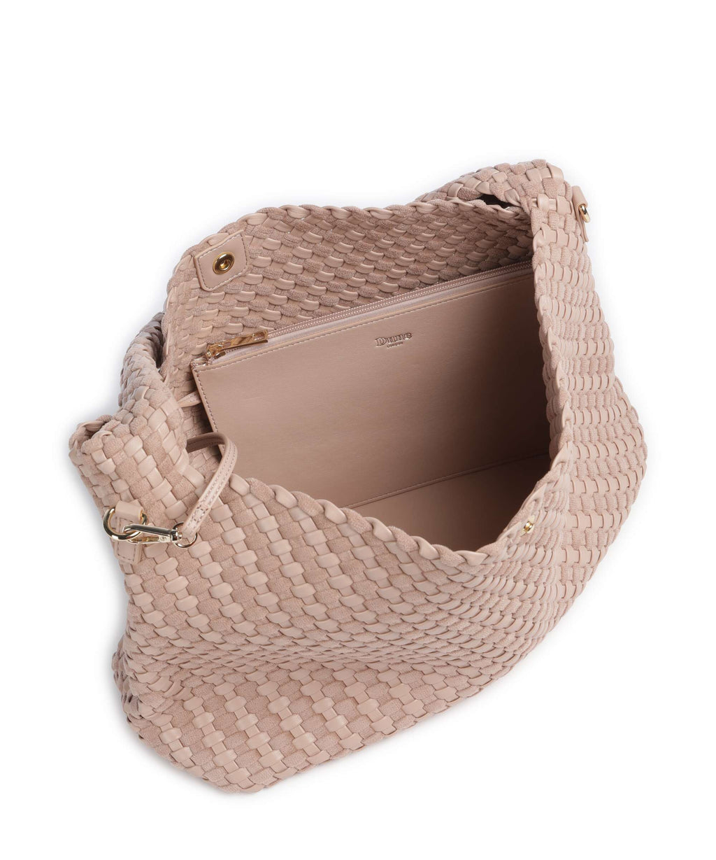 Dune London Deliberate L Hobo bag blush