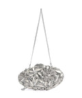 Dune London Extravagant Crossbody bag silver