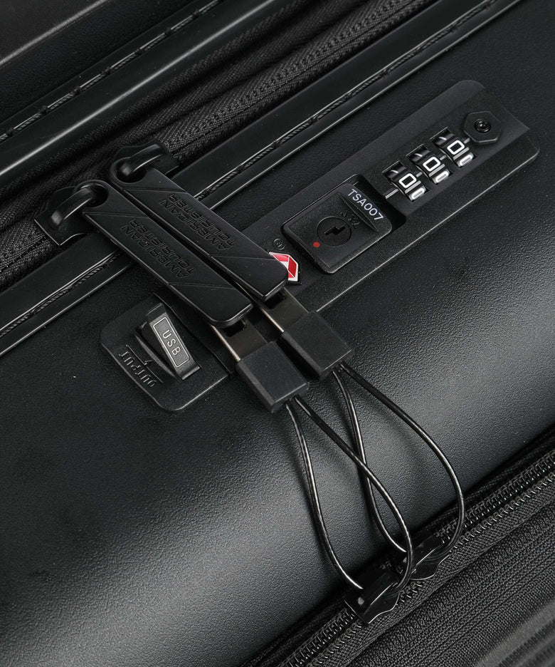 American Tourister Novastream Spinner (4 wheels) dark slate