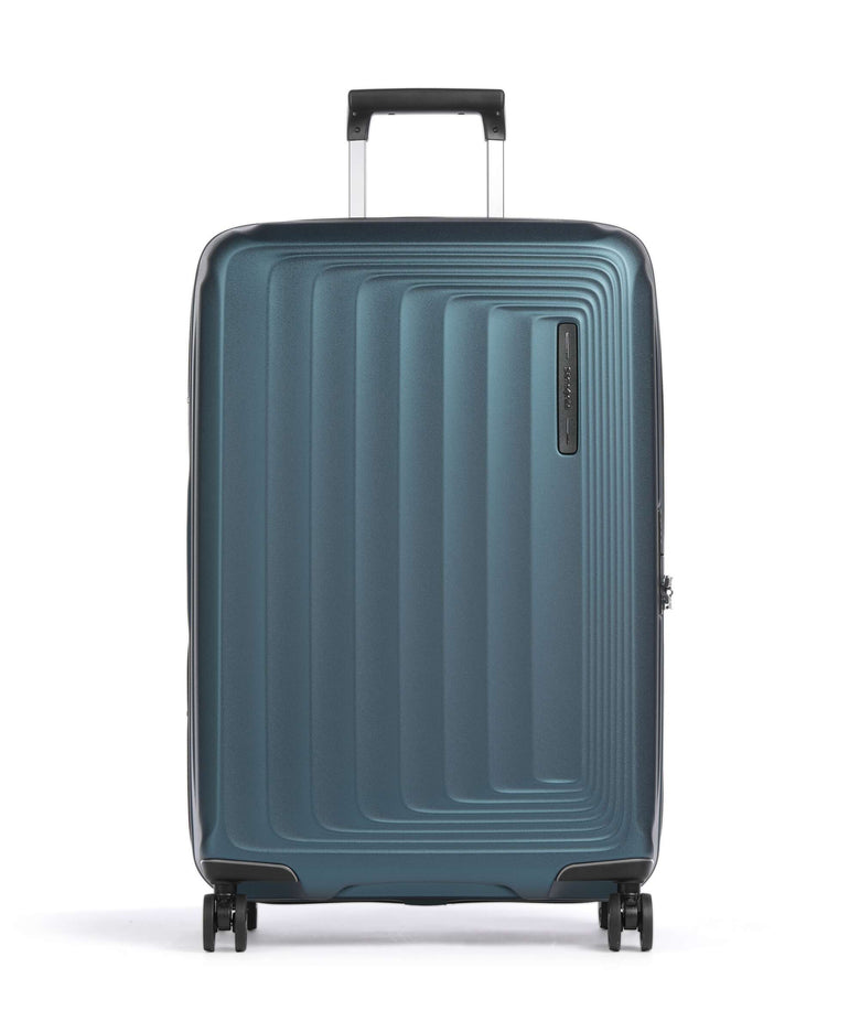 Samsonite Nuon Spinner (4 wheels) matt petrol blue