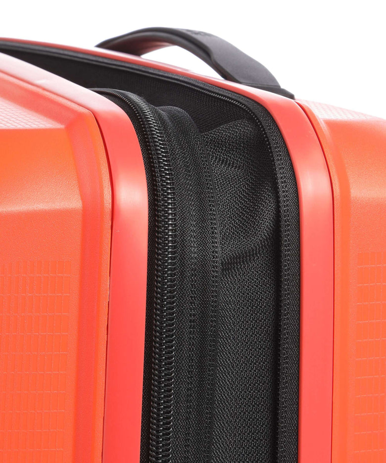American Tourister Aerostep Spinner (4 wheels) bright orange