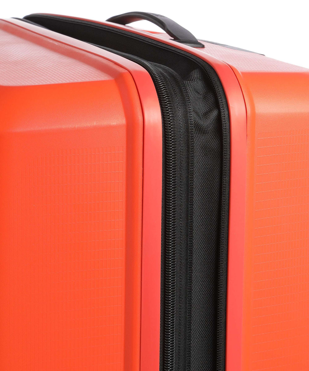 American Tourister Aerostep Spinner (4 wheels) bright orange