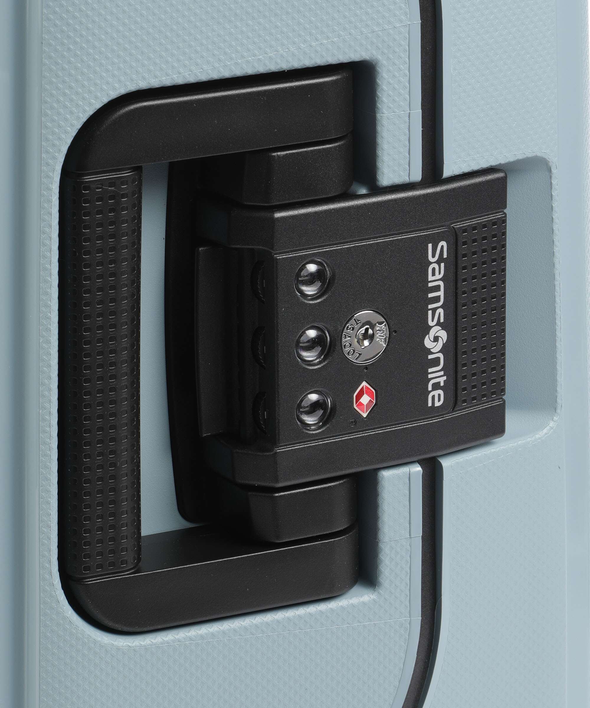 Samsonite S'Cure Spinner (4 wheels) icy blue