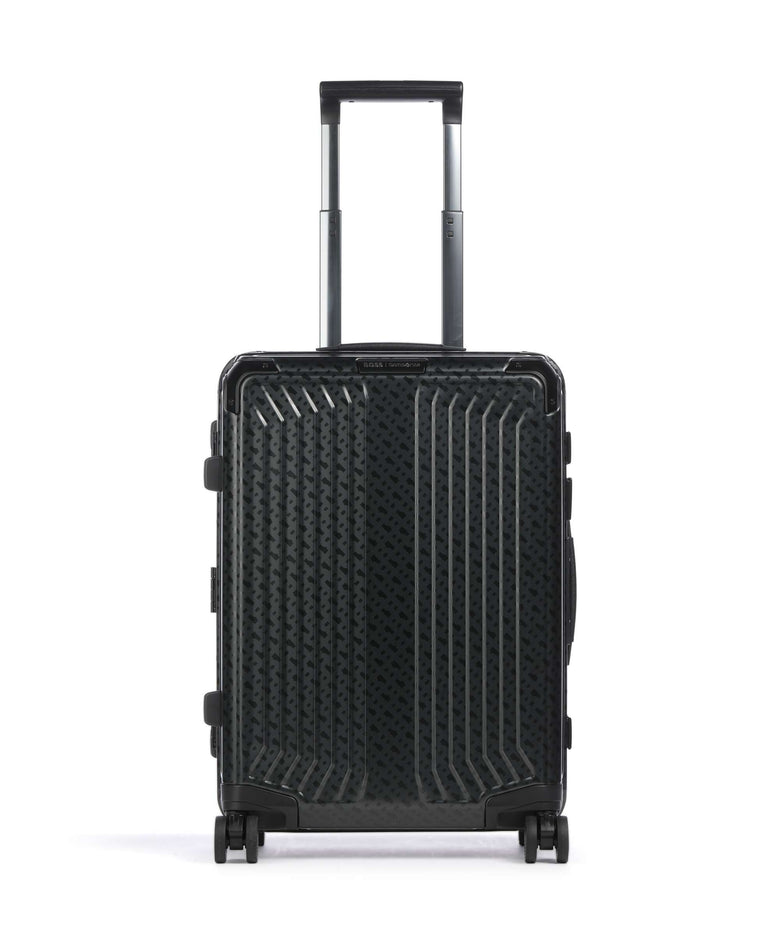 Samsonite Lite-Box Alu Boss Edition Spinner (4 wheels) graphite monogram