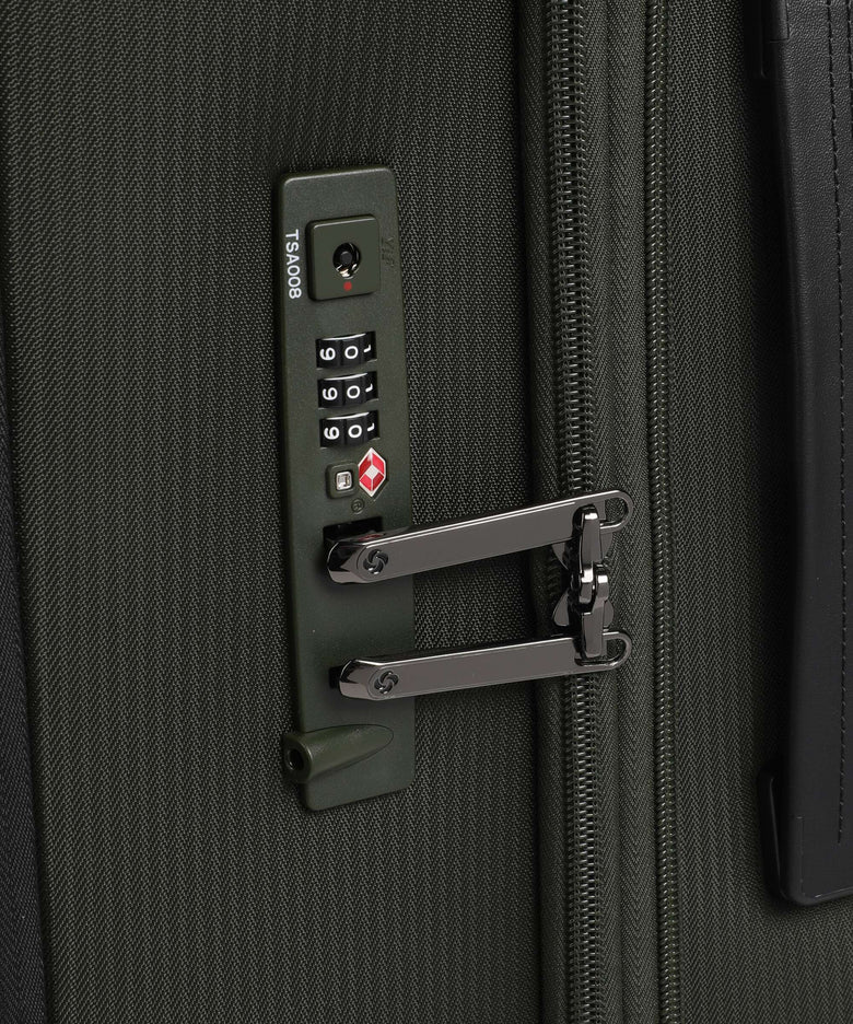 Samsonite Splendix Spinner (4 wheels) green/black