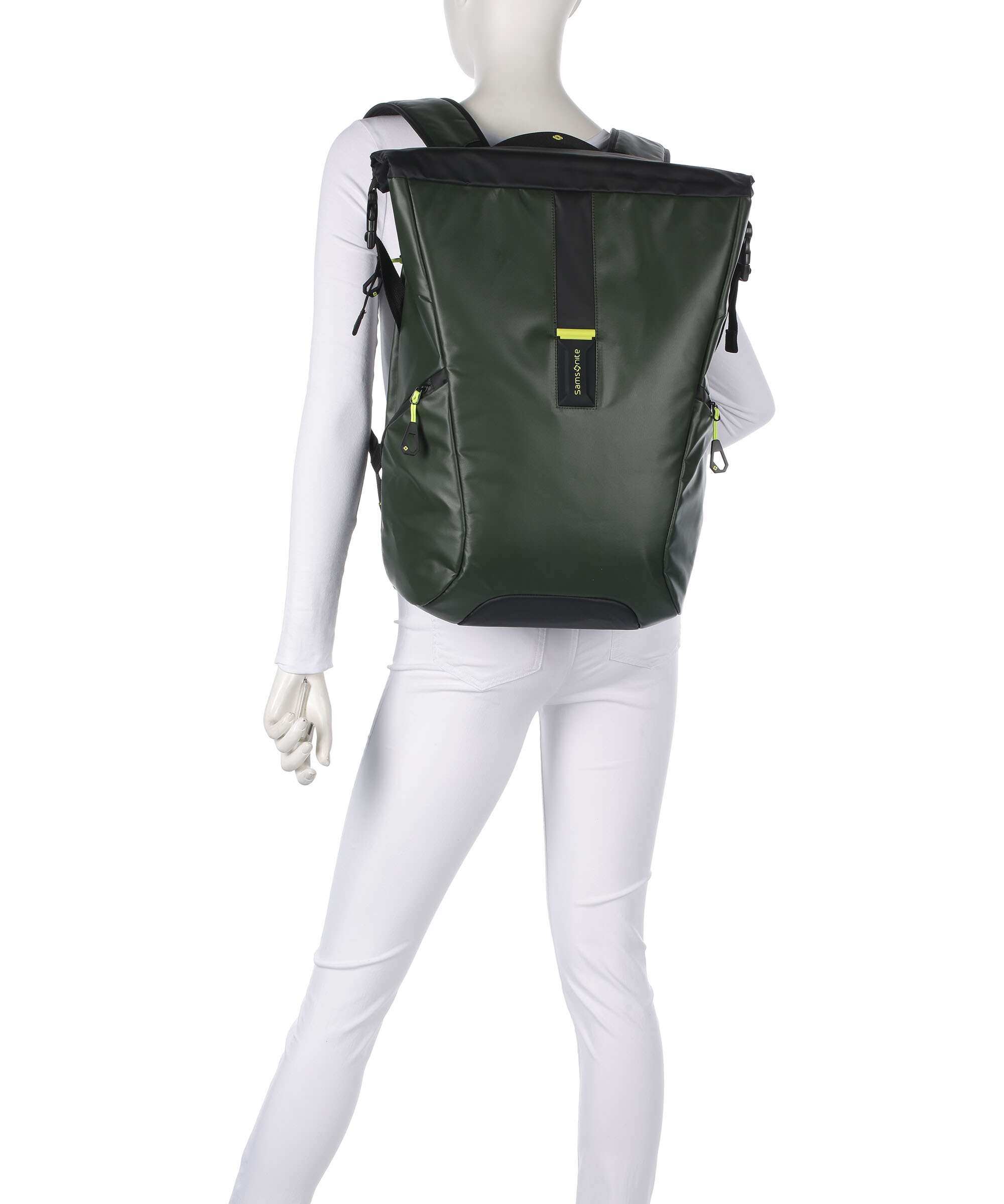 Samsonite Paradiver Light L Rolltop backpack jungle green
