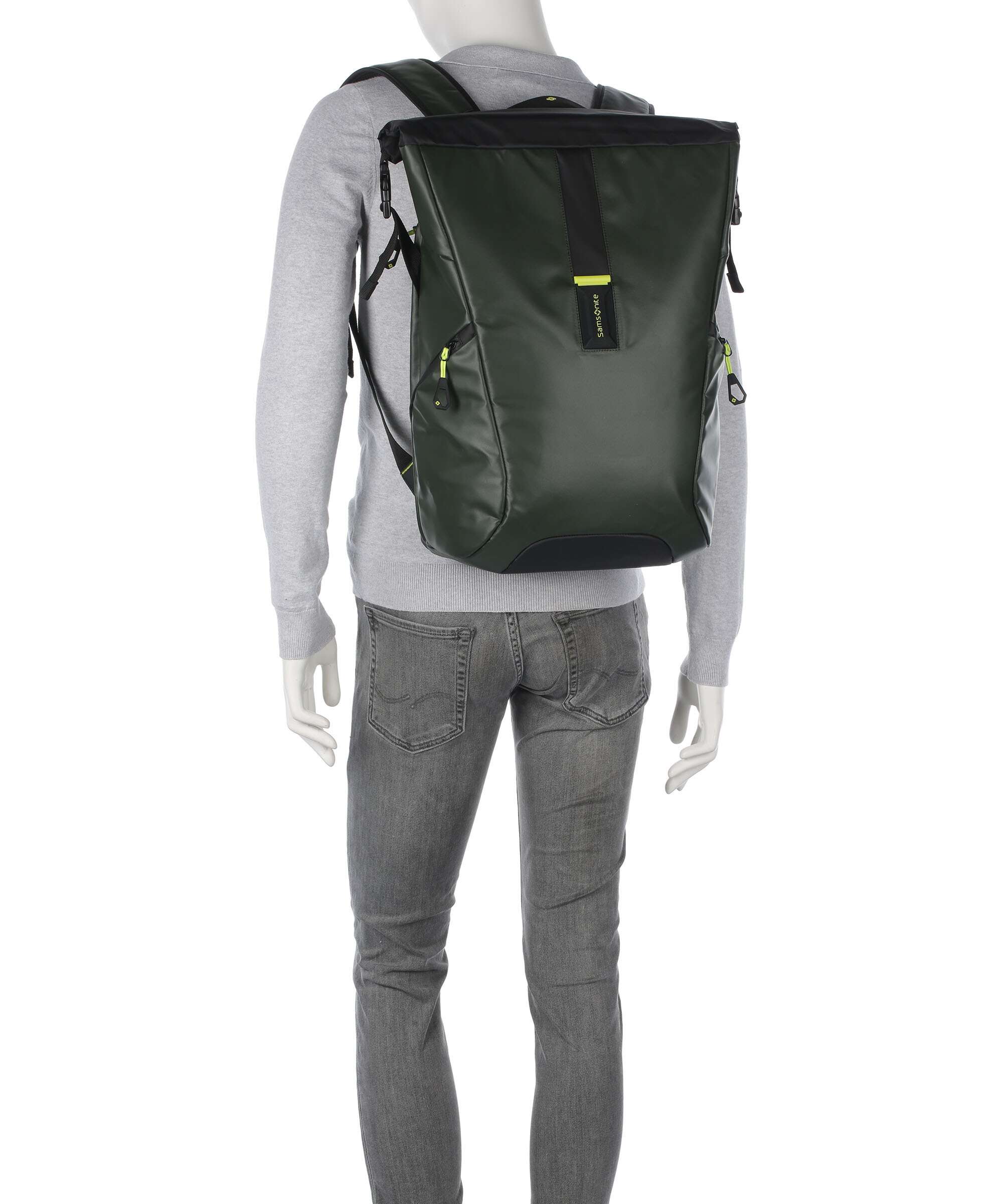 Samsonite Paradiver Light L Rolltop backpack jungle green