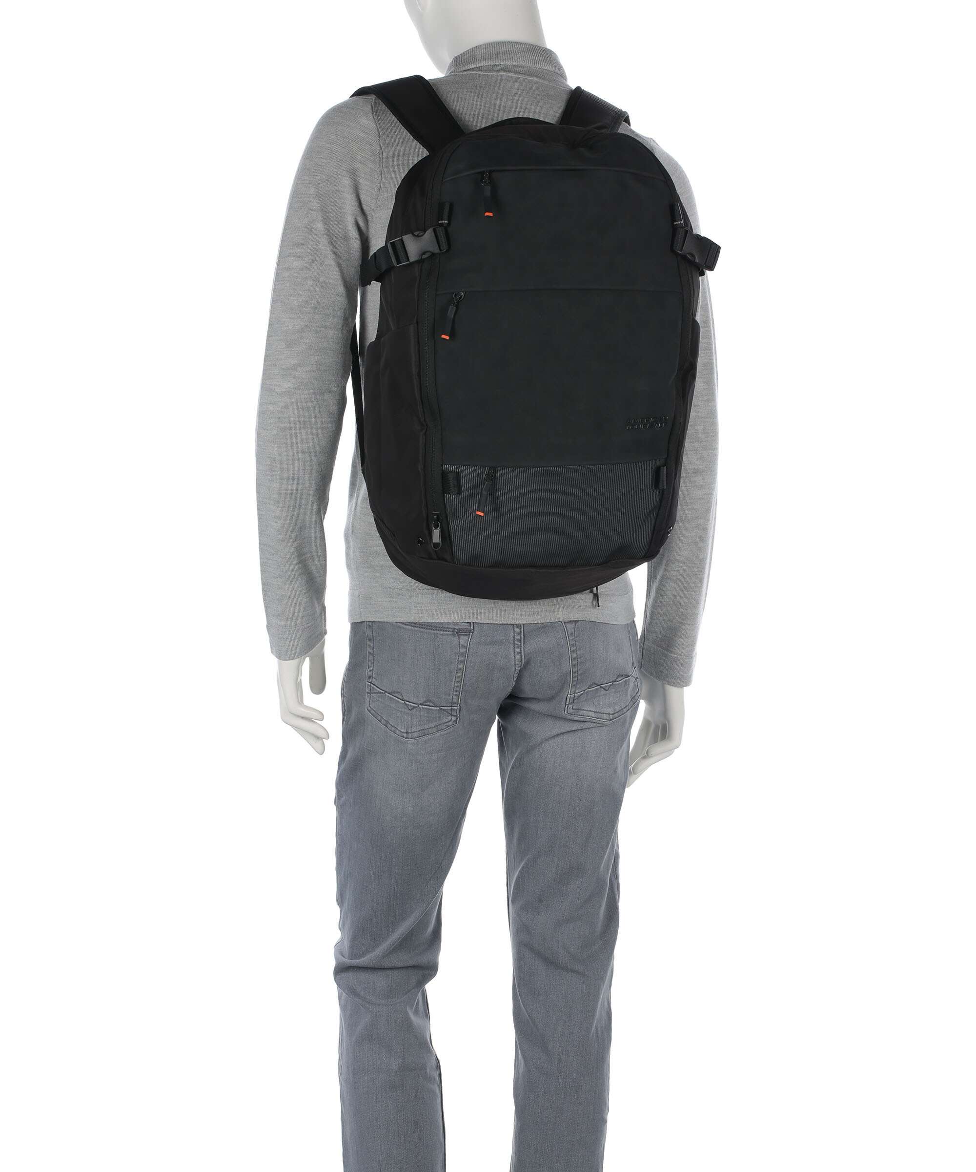 American Tourister Pacepro Laptop backpack flash black