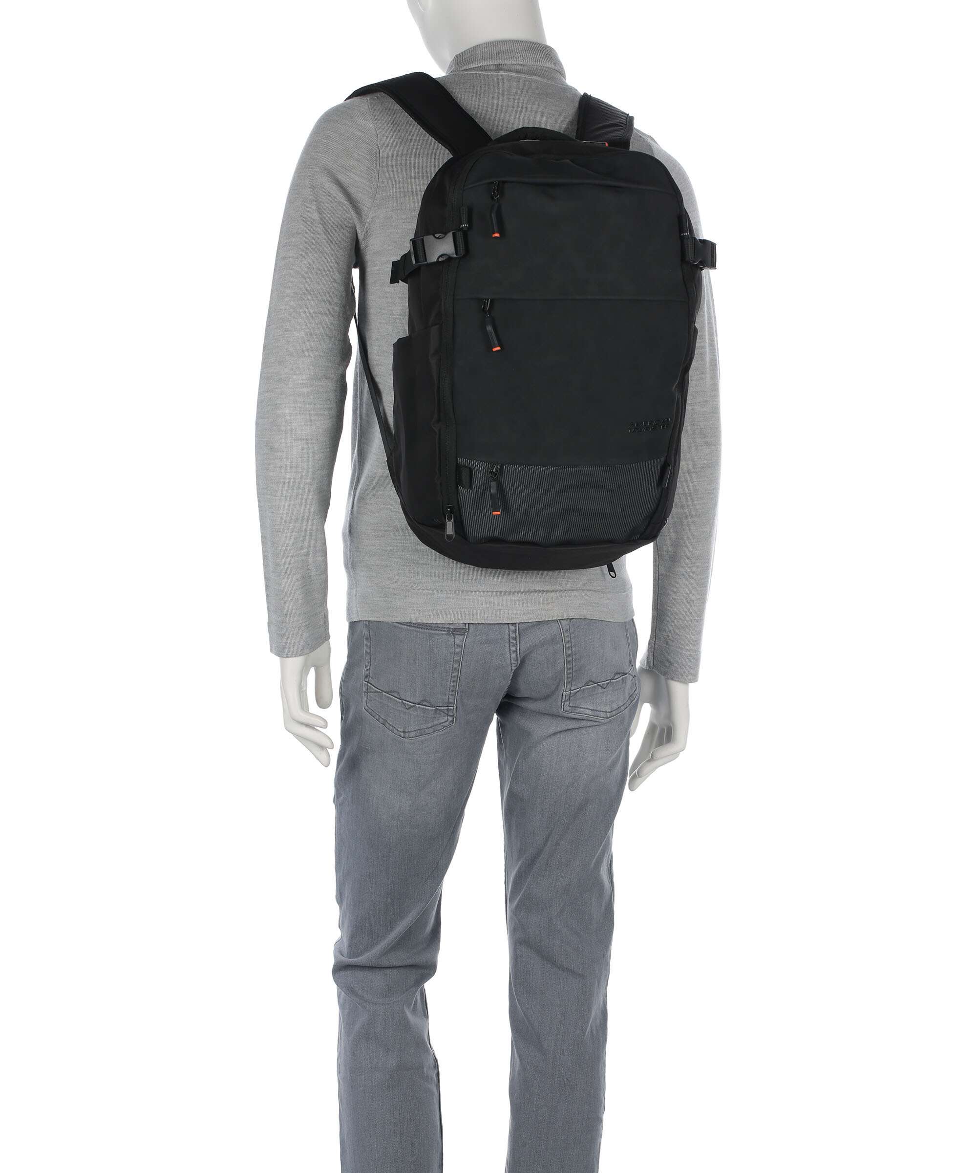 American Tourister Pacepro Laptop backpack flash black