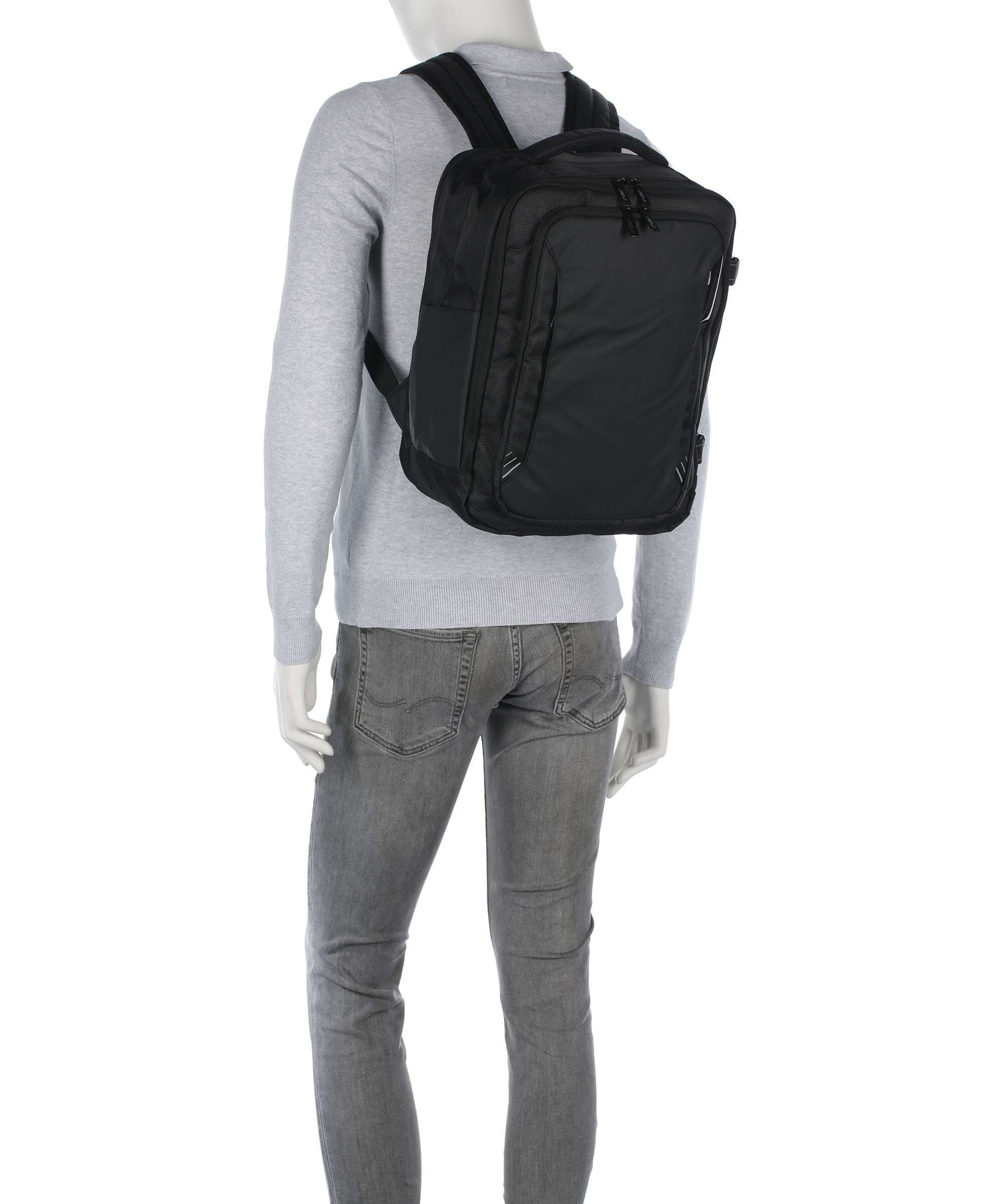 American Tourister Take2Cabin Travel backpack flash black