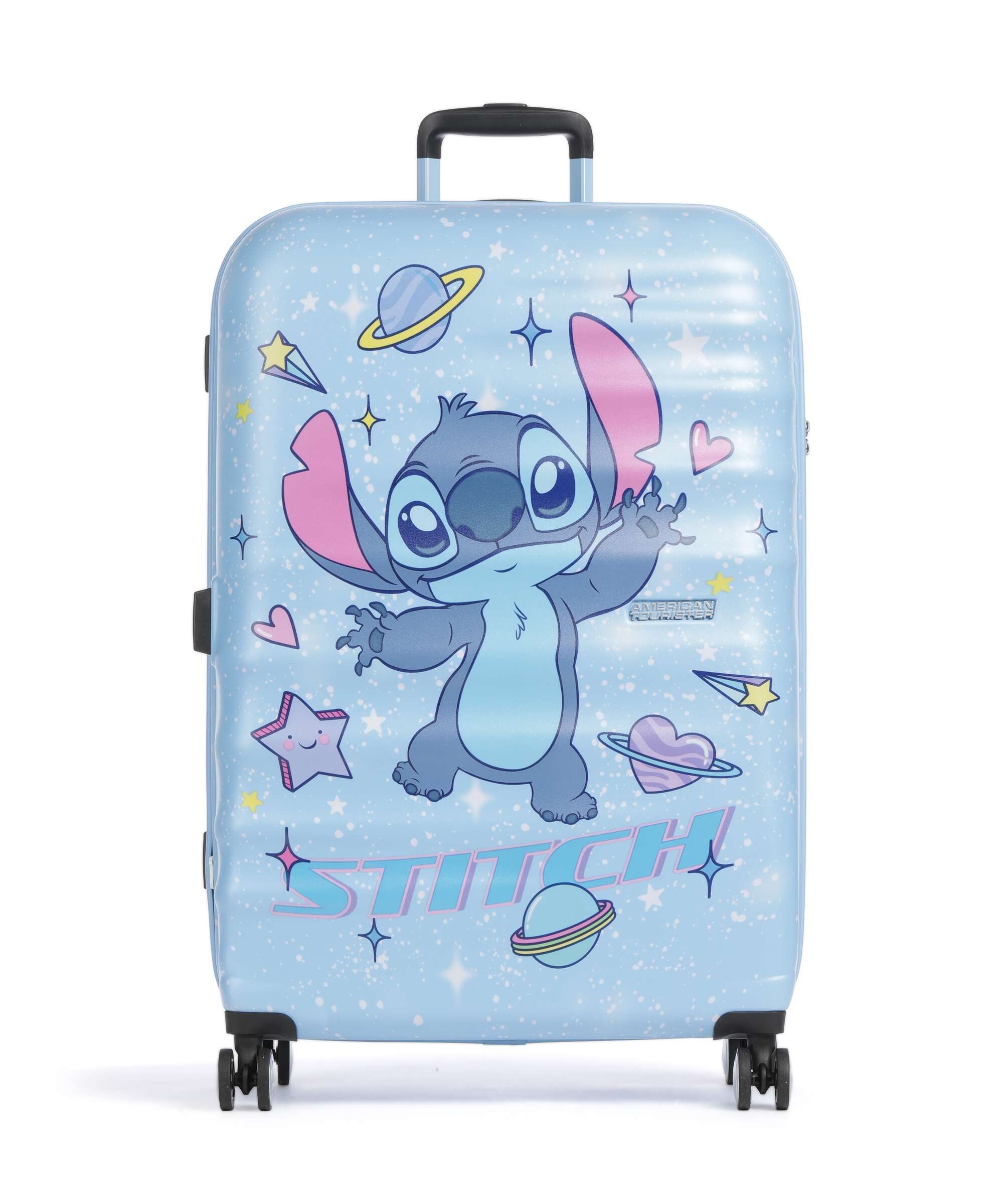 American Tourister Wavebreaker Disney Spinner (4 wheels) stitch universe