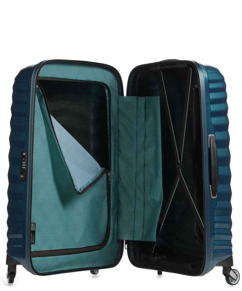 Samsonite Lite Shock Spinner (4 wheels) petrol blue