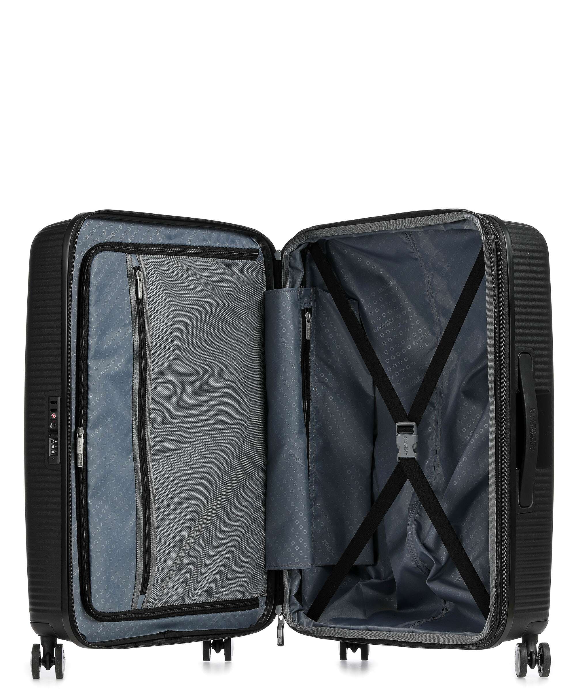 American Tourister Soundbox Spinner (4 wheels) bass black